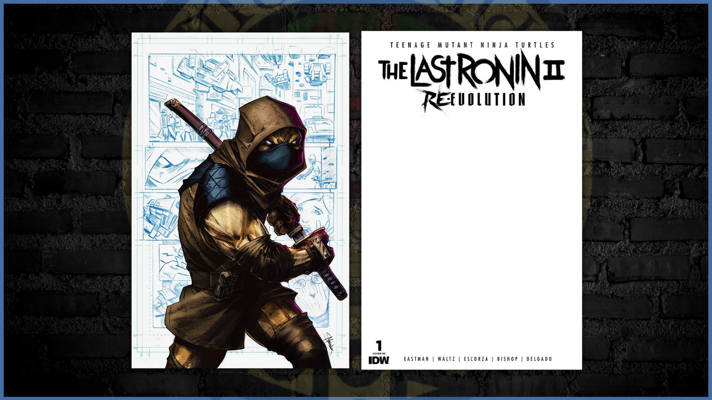 TMNT THE LAST RONIN II RE-EVOLUTION #1 CMC MESSENGER EXCLUSIVE