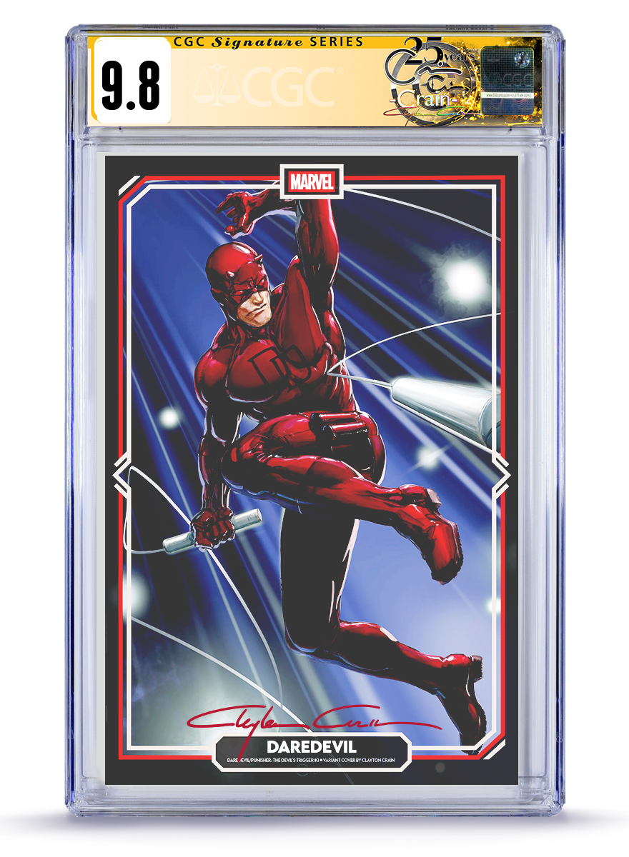 PREORDER:Daredevil Punisher: The Devils Trigger Classic Signature 9.8 CGC Signature Series