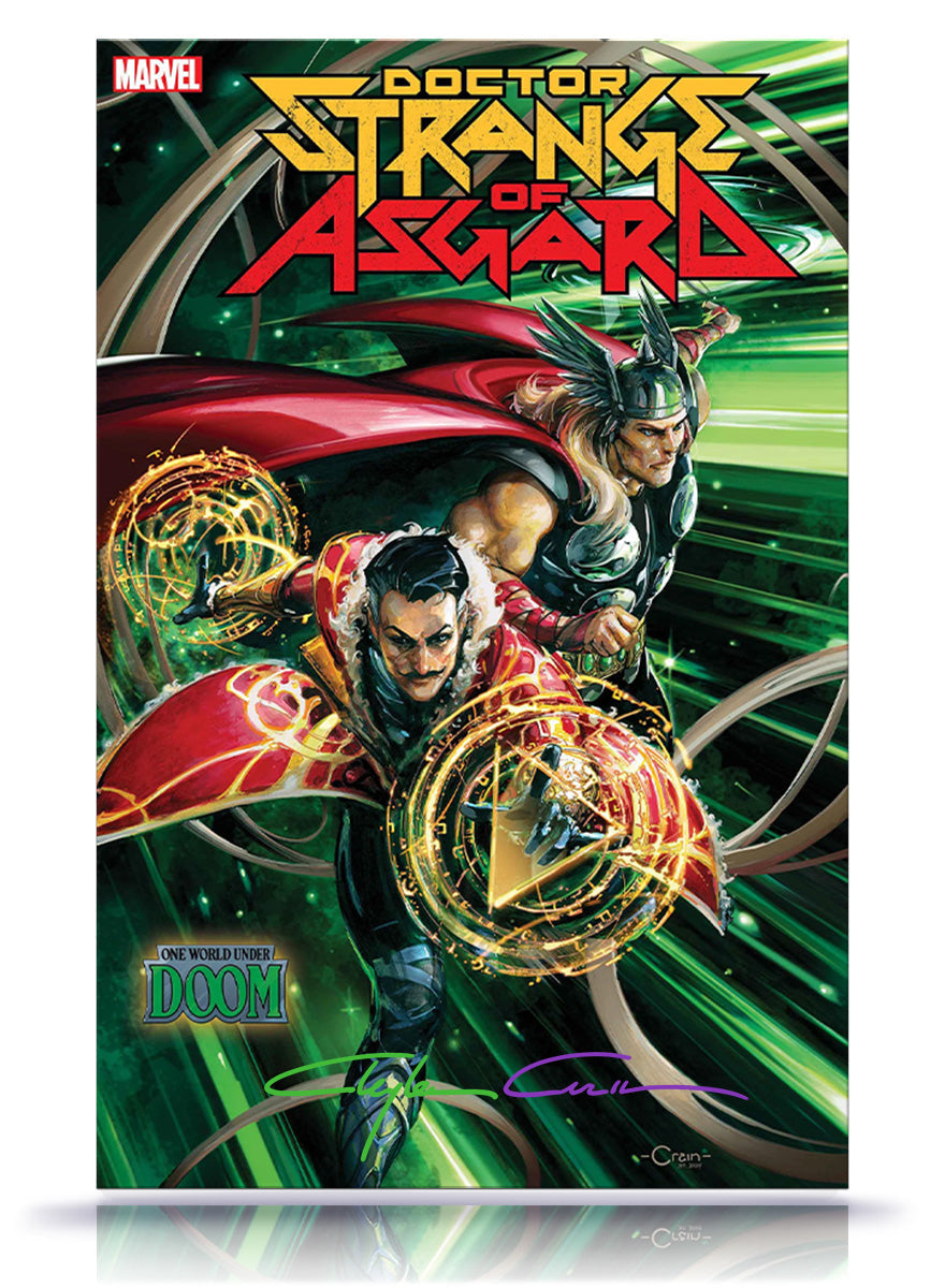 PREORDER: SIGNED W/ COA Dr. Strange of Asgard No. 1
