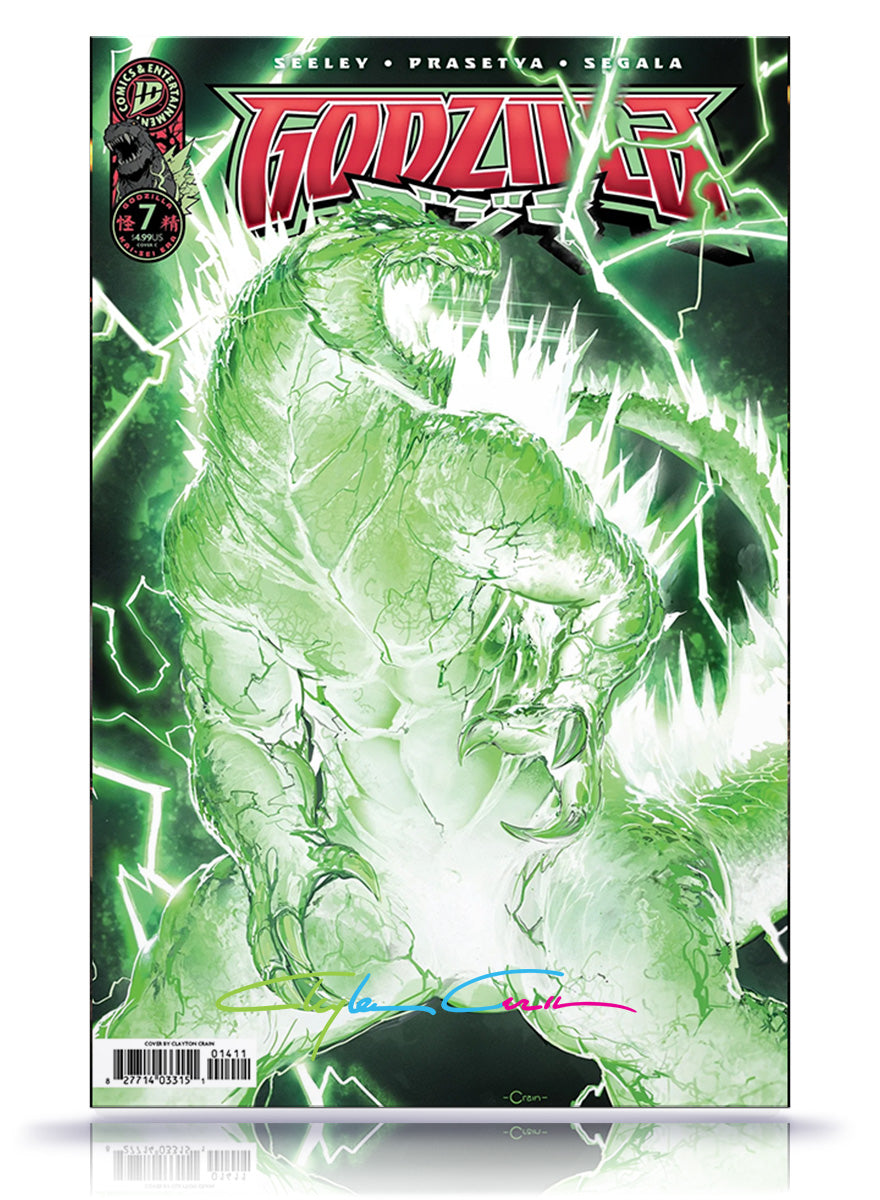 PREORDER: Trade Dress Godzilla No. 7 Infinity (Three Color) Signature w/COA