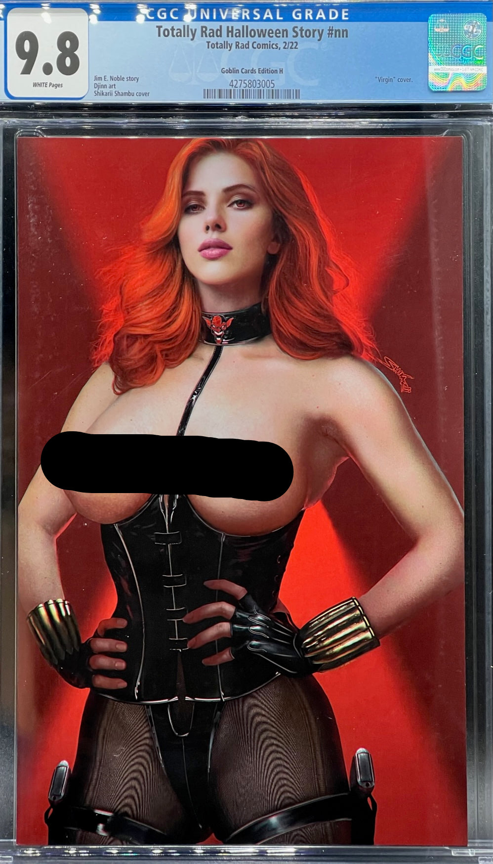 Totally Rad Halloween Story #nn Goblin Cards Edition H CGC Universal Grade 9.8