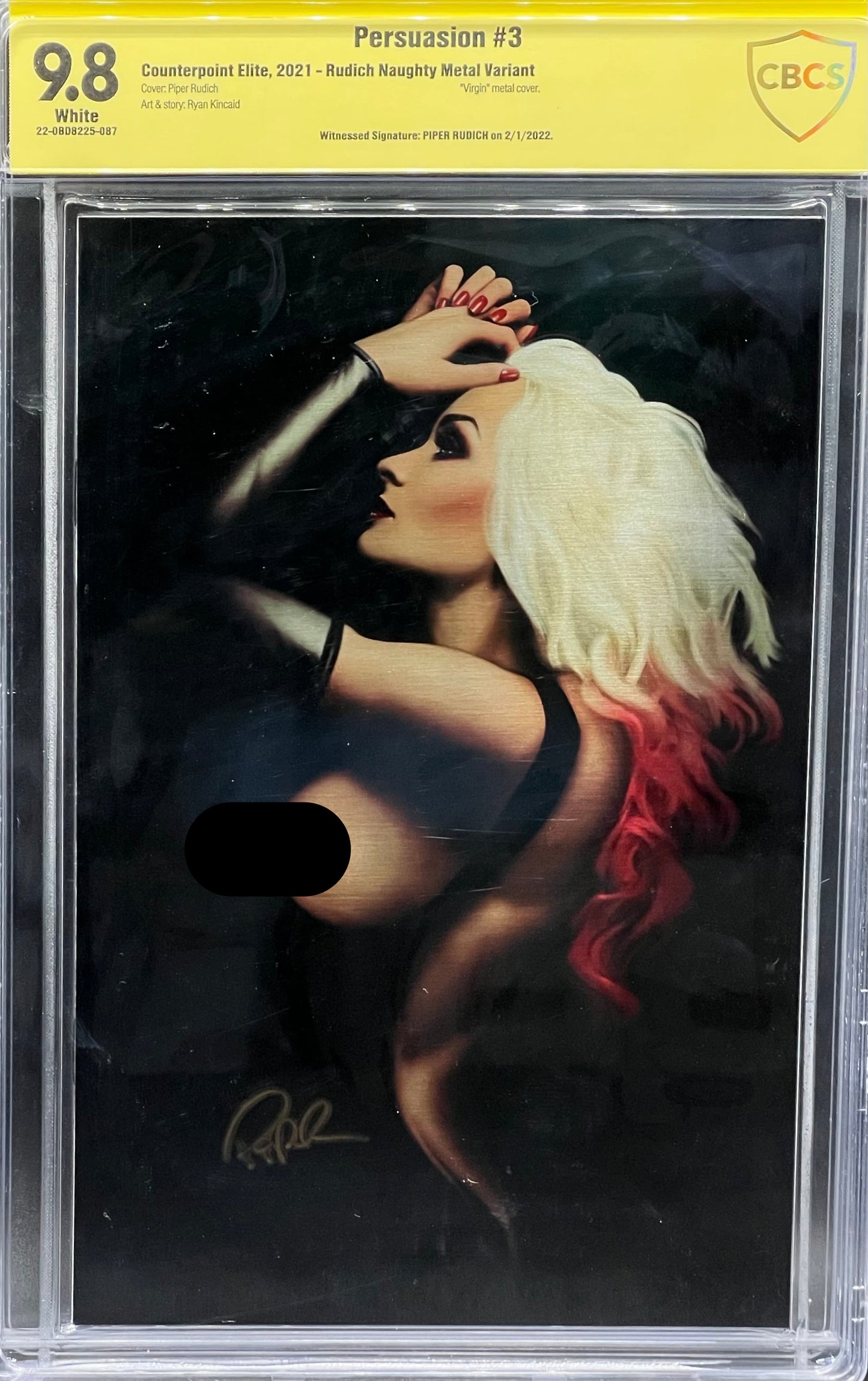 Persuasion #3 Rudich Naughty Metal Variant CBCS 9.8 Yellow Label