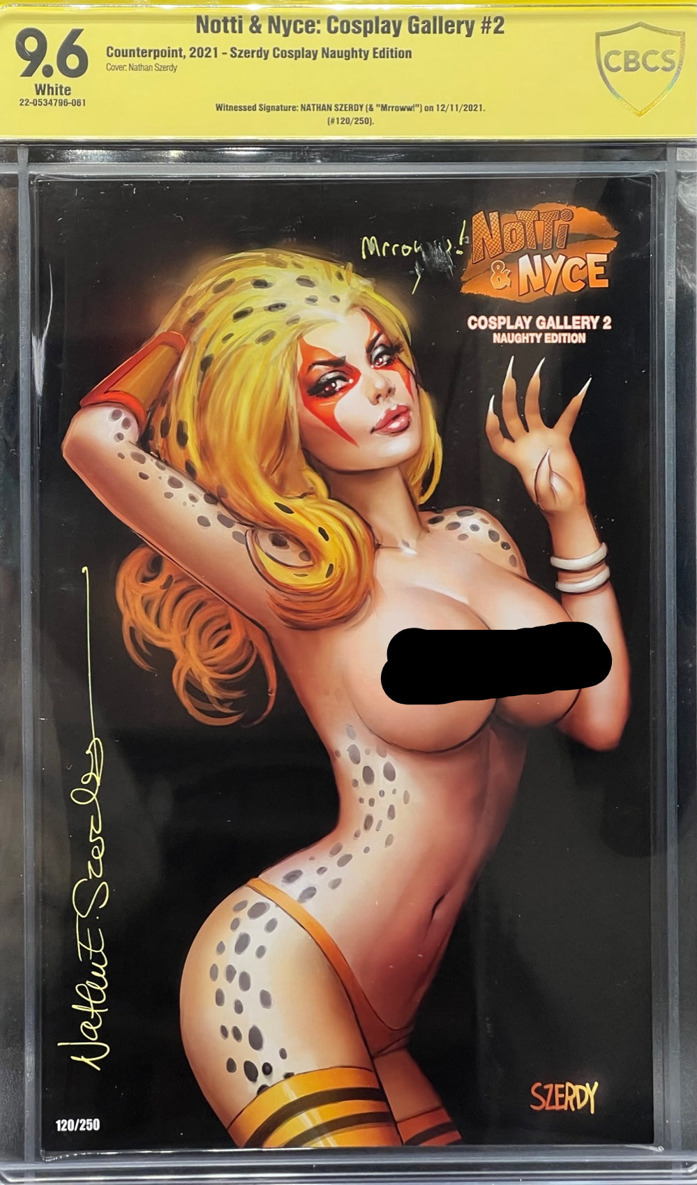 Notti & Nyce: Cosplay Gallery #2 Szerdy Cosplay Naughty Edition CBCS 9.6 Yellow Label