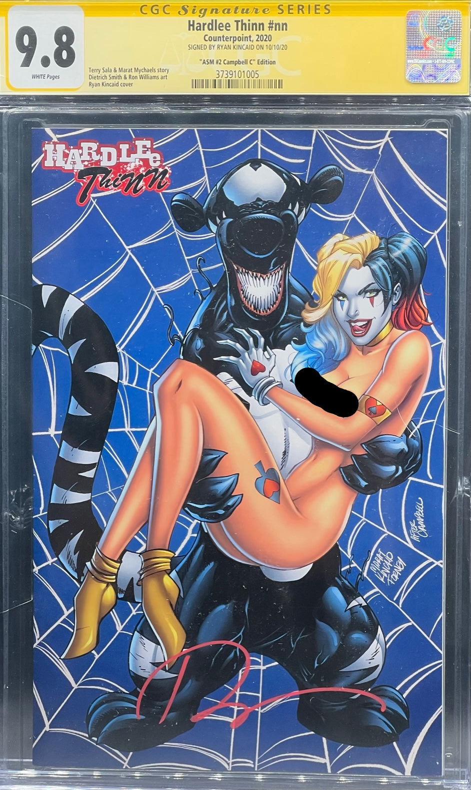 Hardlee Thinn #nn ASM #2 Campbell C Edition CGC Signature Series 9.8 Yellow Label Ryan Kincaid