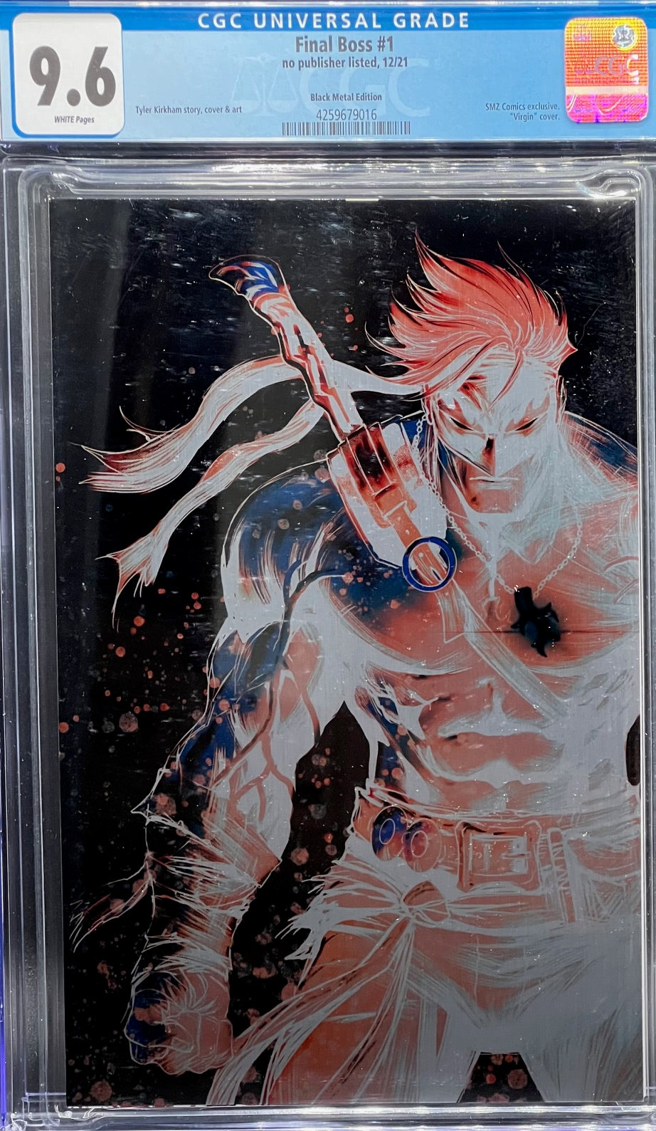 Final Boss #1 Black Metal Edition CGC 9.6 Universal Grade