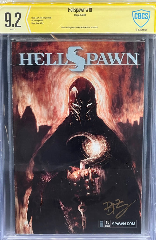 Hellspawn #10 CBCS 9.2 Yellow Label Ben Templesmith