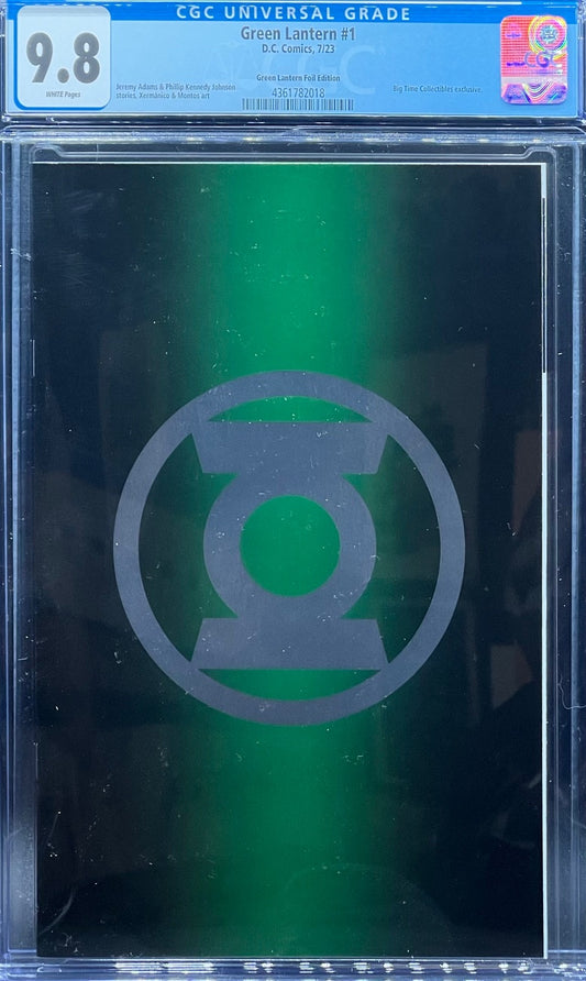 Green Lantern #1 Green Lantern Foil Edition CGC 9.8 Universal Grade
