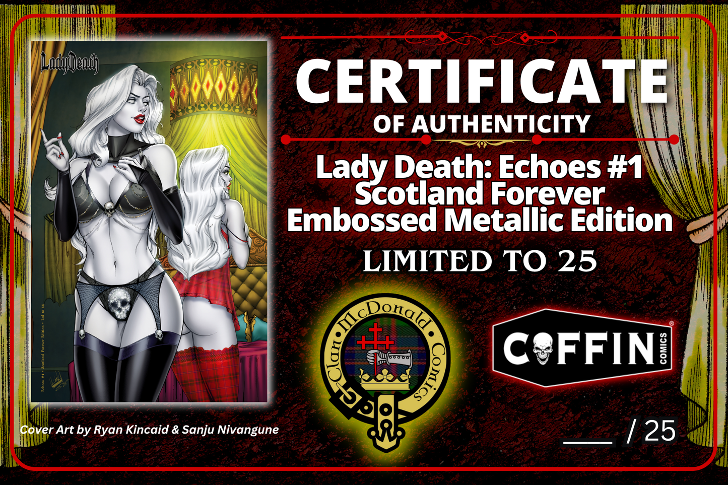 Lady Death: Echoes #1 Scotland Forever
