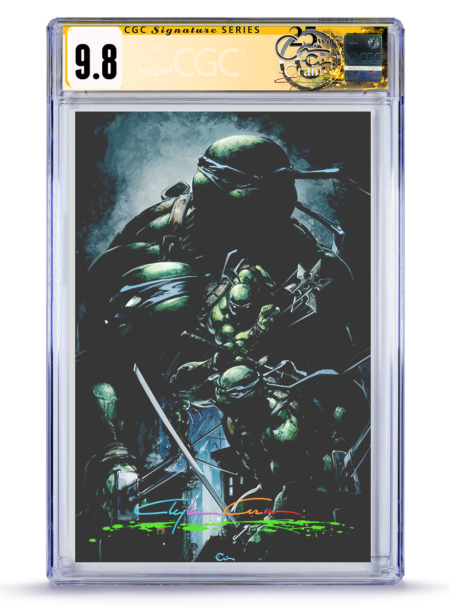 PREORDER: TMNT No. 9 Leonardo CGC Signature Series 9.8