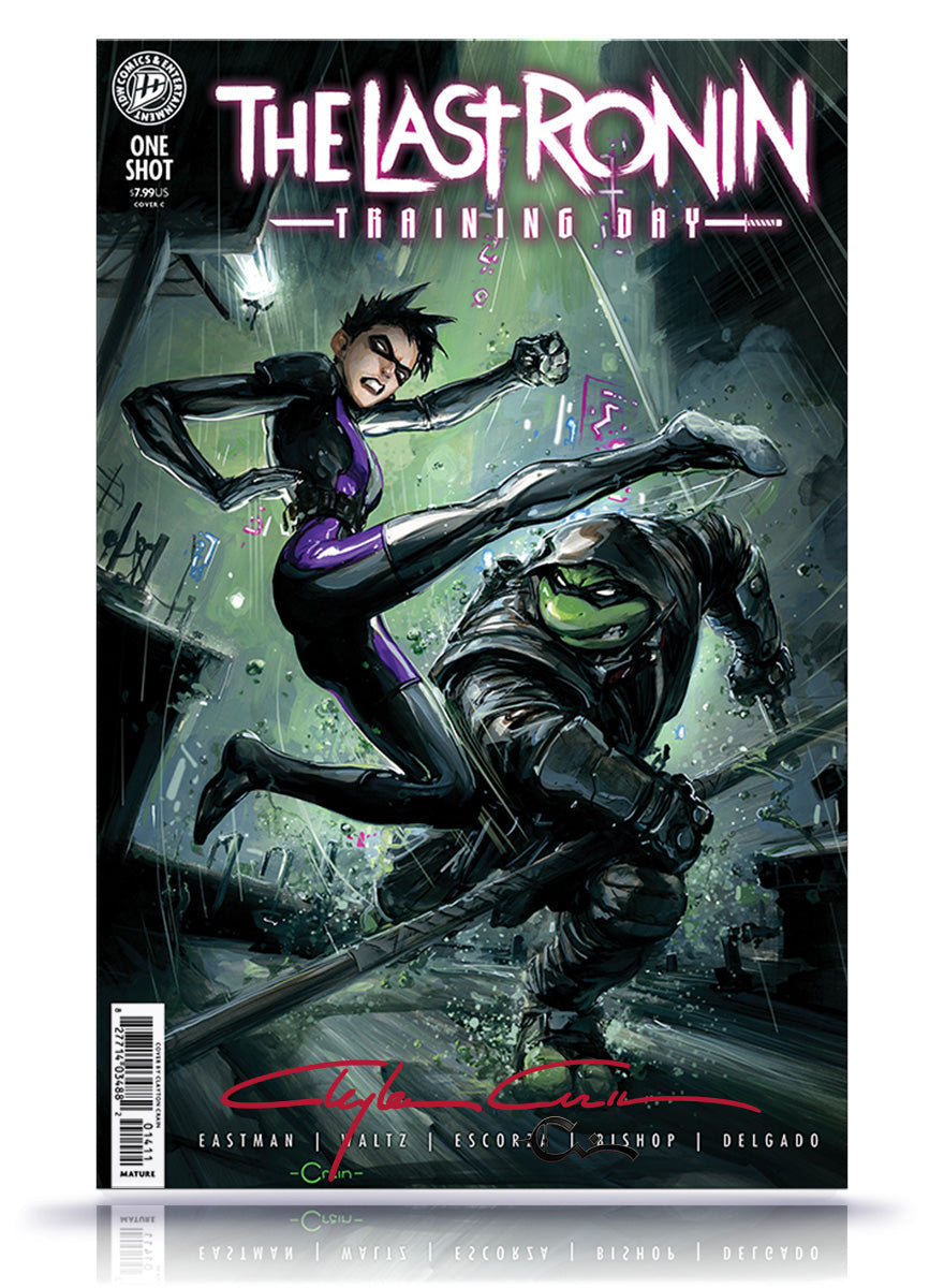 TMNT The Last Ronin: Training Day #1 Trade Dress Variant-Signed by Clayton Crain w/COA (PREORDER)
