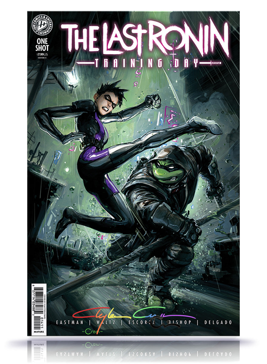 PREORDER: Trade Dress TMNT Last Ronin Training Day Infinity Signature w/COA
