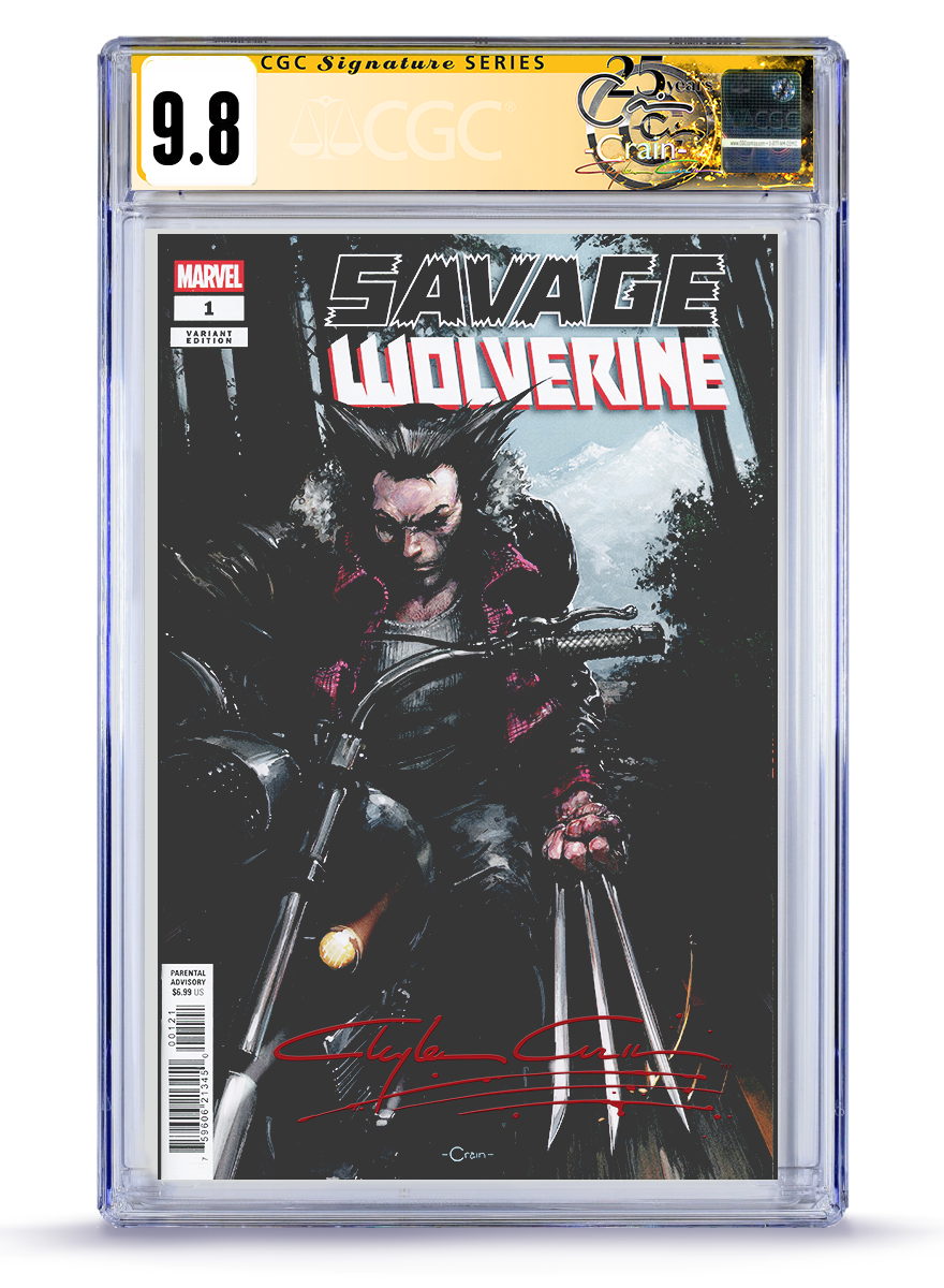 PREORDER: Savage Wolverine No. 1 Snikt Signature 9.8 CGC Signature Series