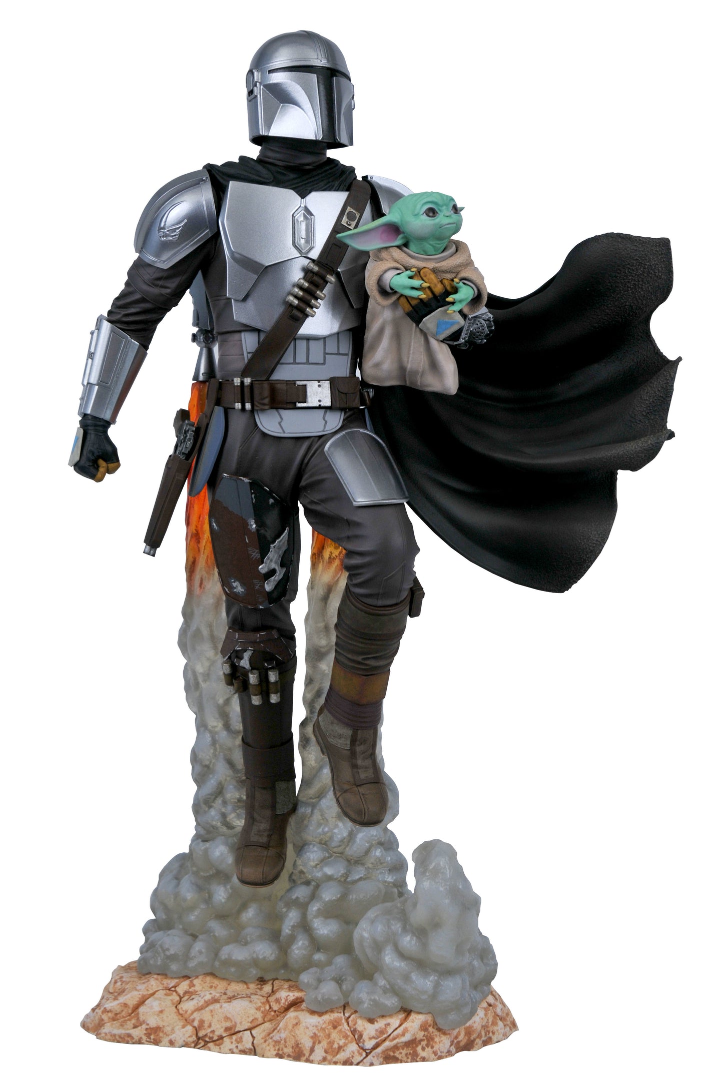 Star Wars Milestones: Mandalorian & The Child Statue