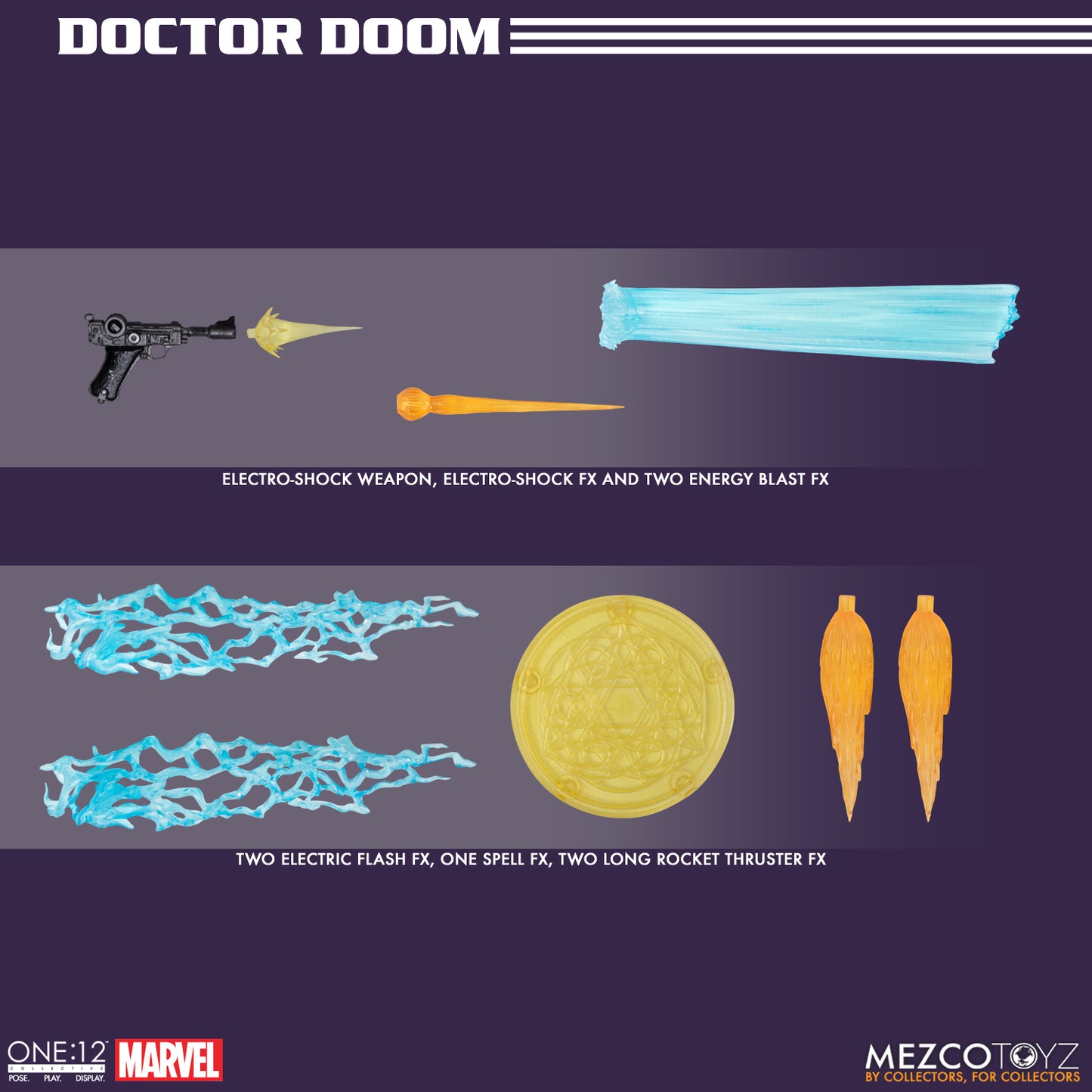 ONE-12 COLLECTIVE MARVEL DOCTOR DOOM DLX ED AF