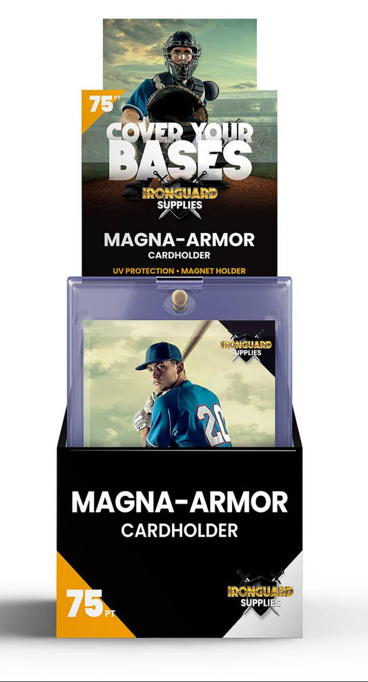 IRONGUARD ONE-TOUCH 75PT MAGNETIC CARD HOLDER