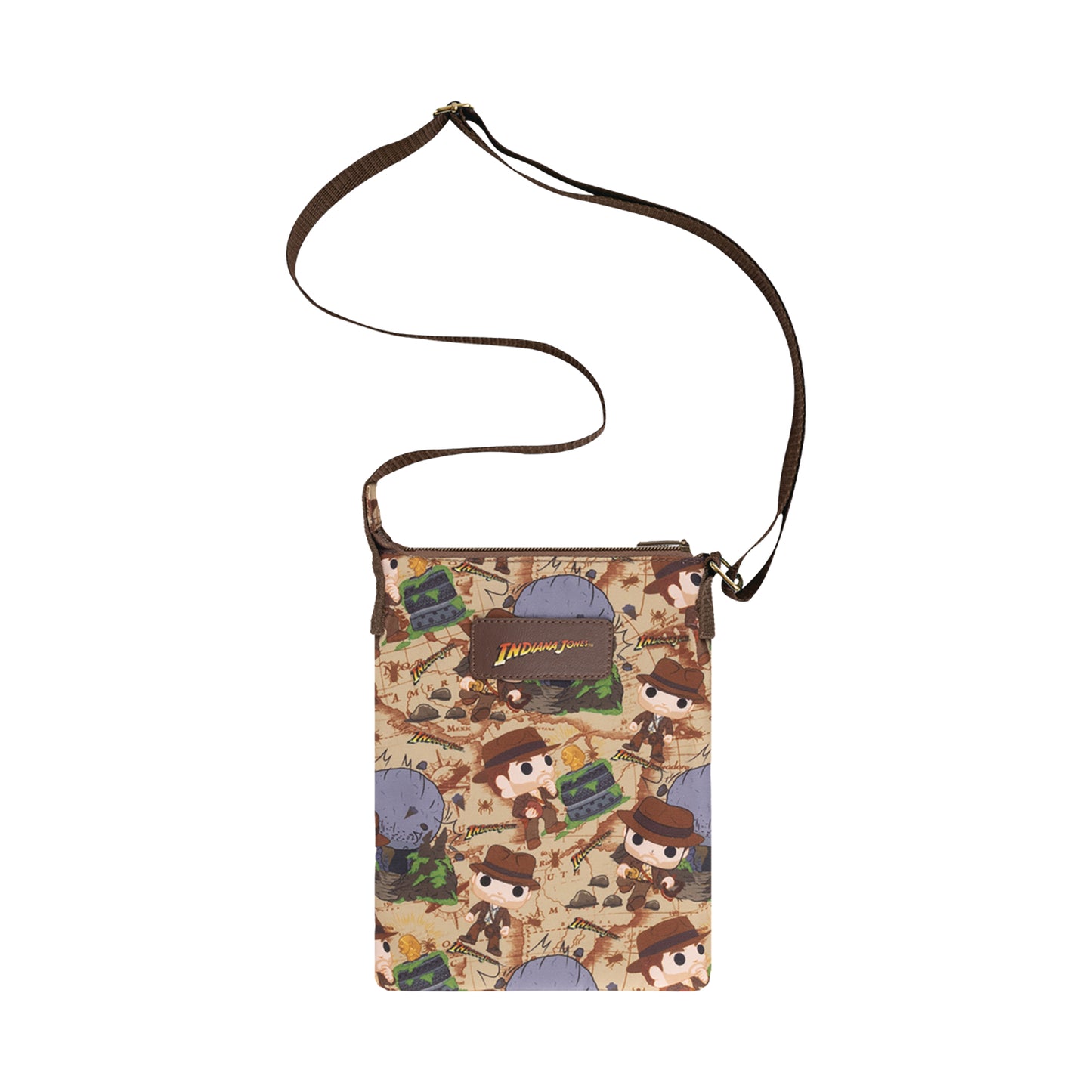 FUNKO LF CRSBDY INDIANA JONES RAIDERS AOP BAG