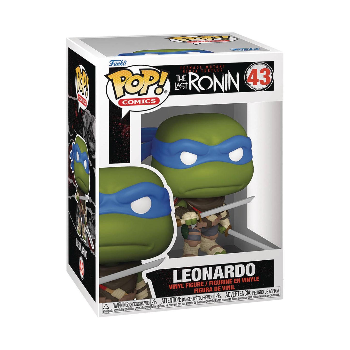 Pop Comics Teenage Mutant Ninja Turtles Last Ronin Leonardo Figure