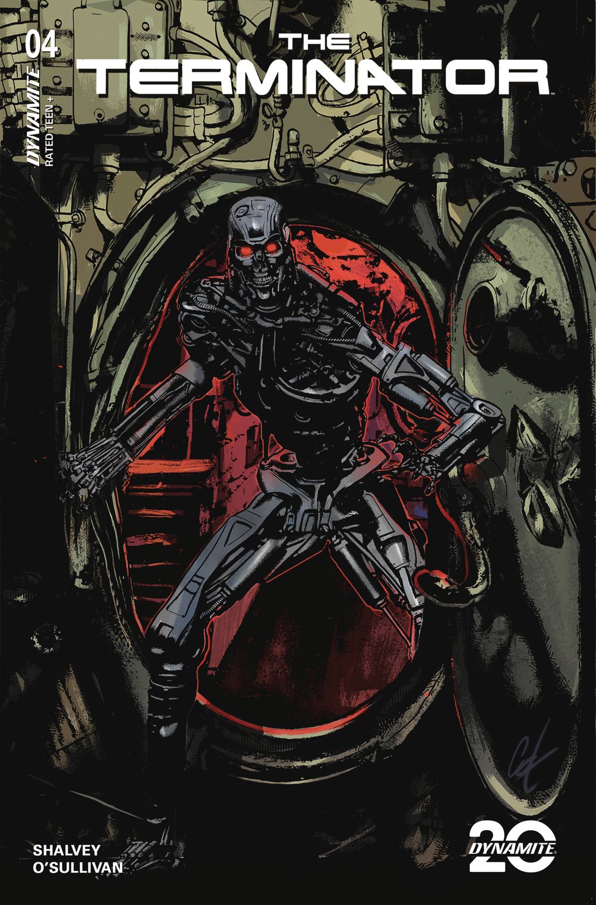TERMINATOR #4 CVR H 10 COPY INCV STAGGS FOIL