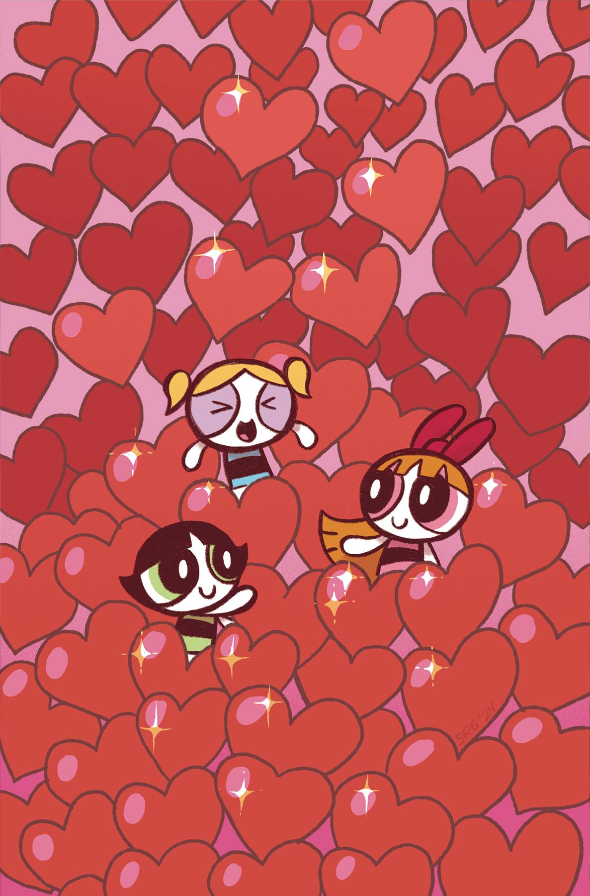 POWERPUFF GIRLS VALENTINES KISSY FACE SP #1 CVR D 10 COPY IN