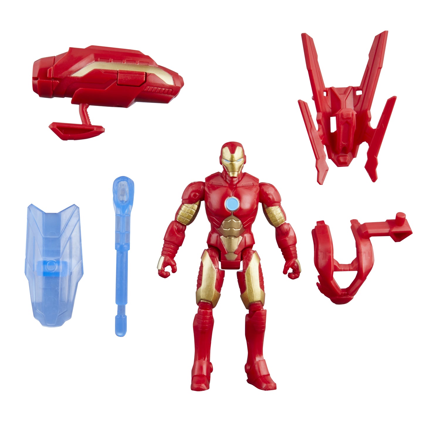 MARVEL EPIC HERO SERIES 4IN IRON MAN W/BATTLE GEAR AF