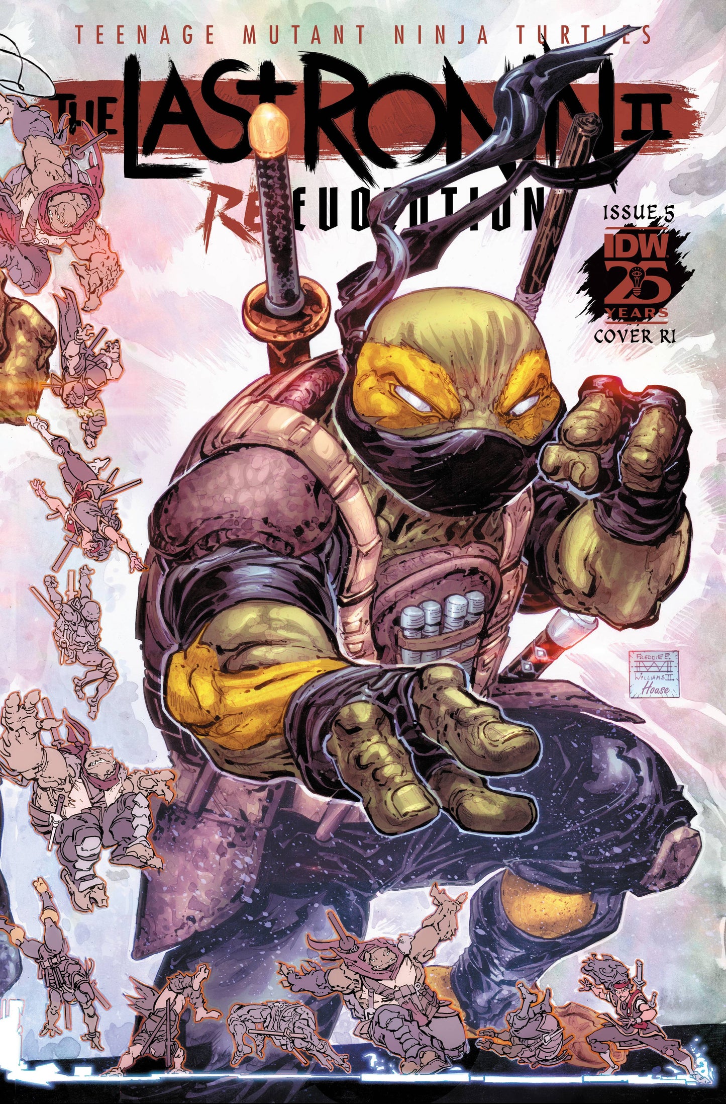 Teenage Mutant Ninja Turtles The Last Ronin II Re Evolution #5 1:25 Williams II
