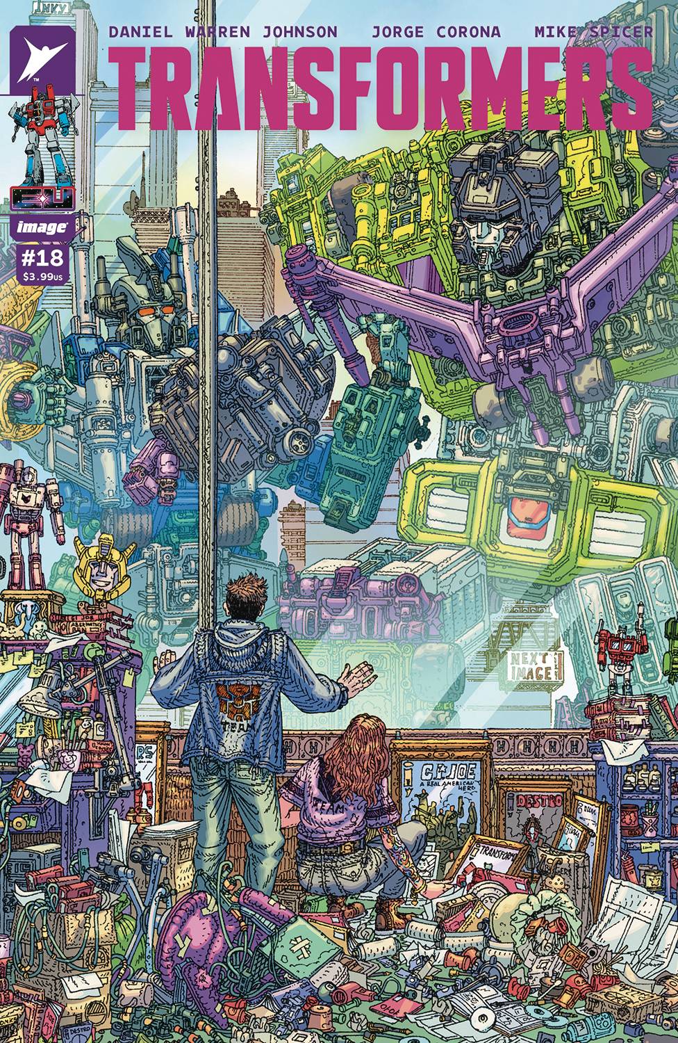 TRANSFORMERS #18 CVR D 25 COPY INCV LOKUS