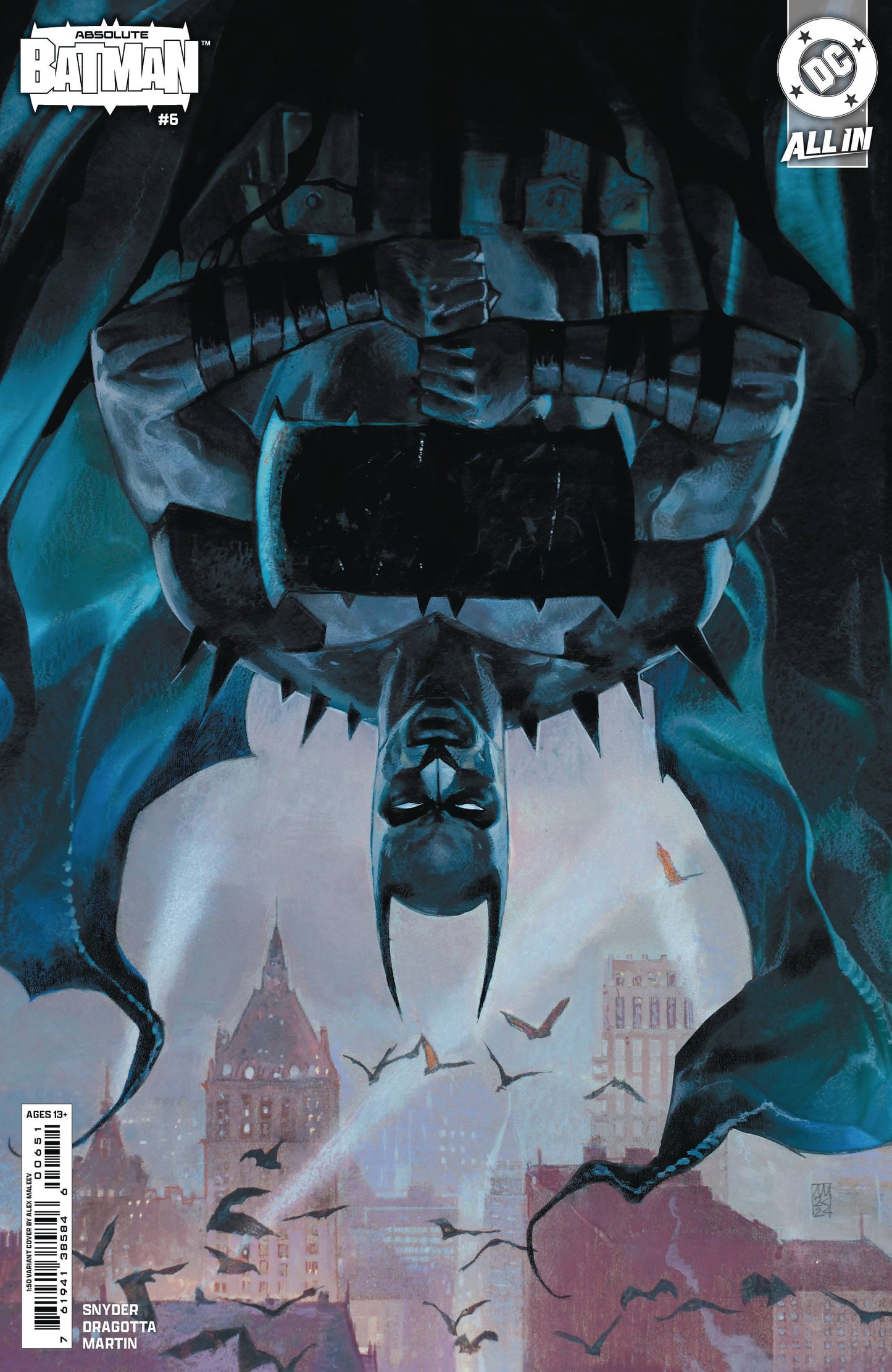 ABSOLUTE BATMAN #6 CVR E INC 1:50 ALEX MALEEV CSV