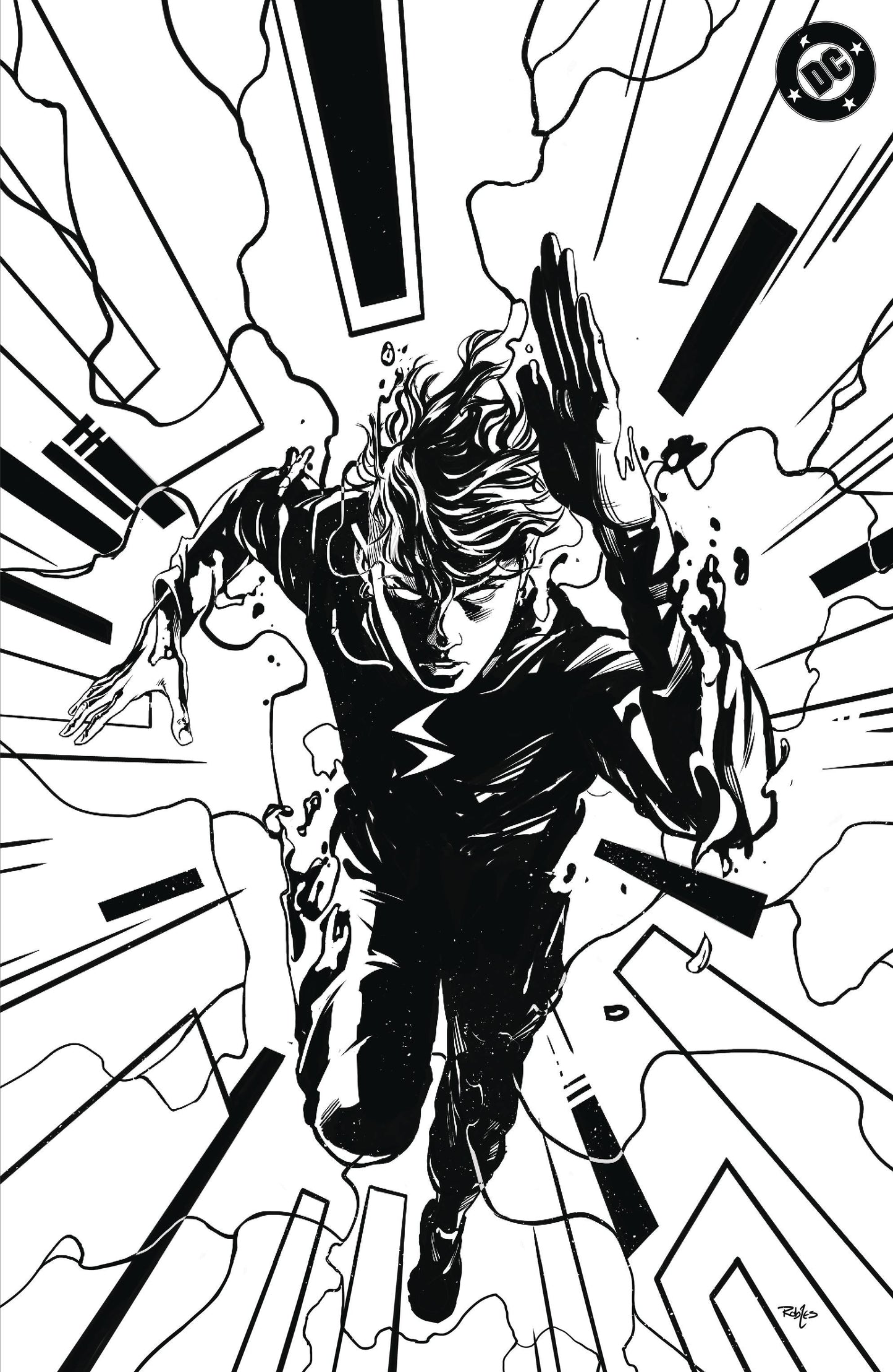 ABSOLUTE FLASH #1 CVR K INC 1:100 NICK ROBLES B&W CSV