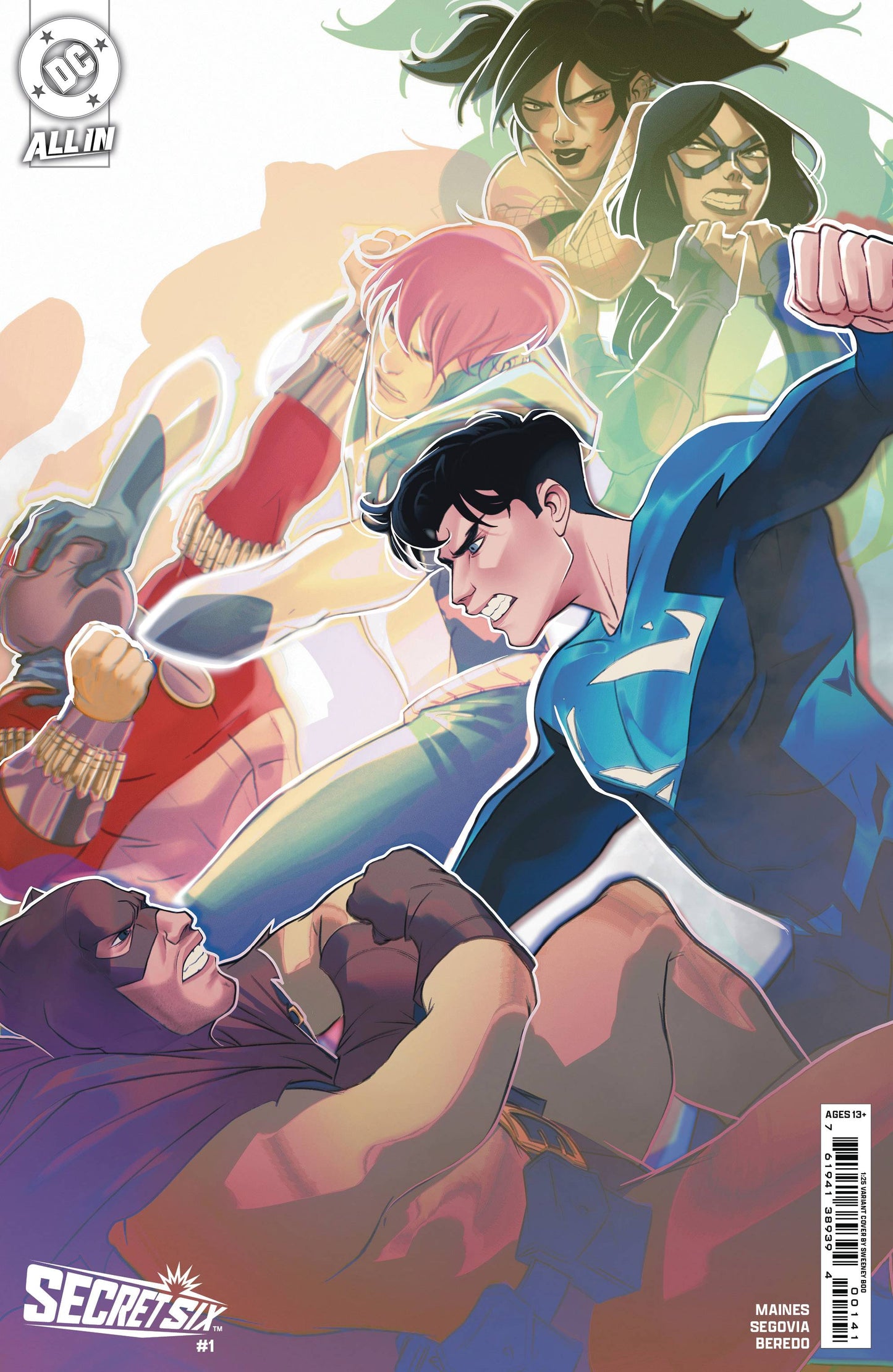 SECRET SIX #1 (OF 6) CVR F INC 1:25 SWEENEY BOO CSV