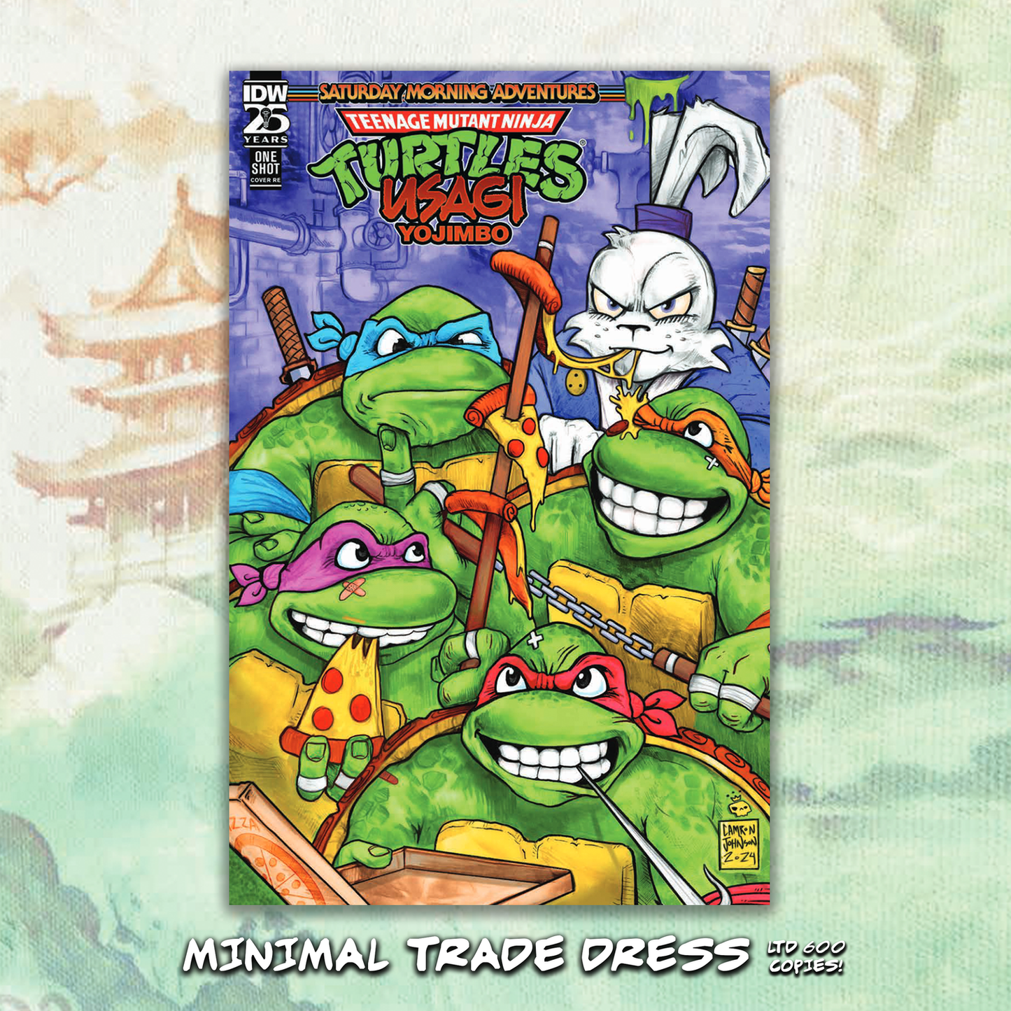 TMNT x USAGI YOJIMBO Camron Johnson Covers