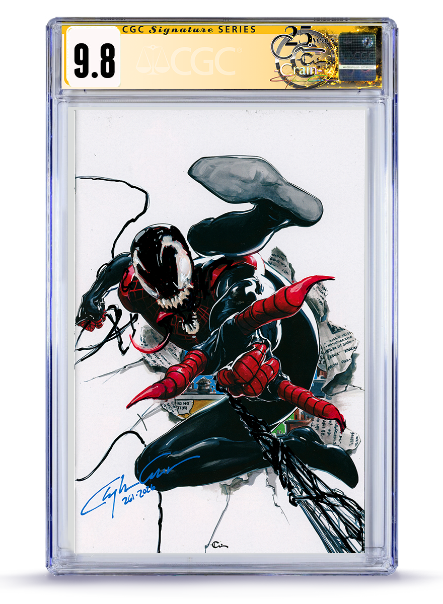 PREORDER: CGC Signature VENOM Revision Ultimate Impact:Reborn WEB