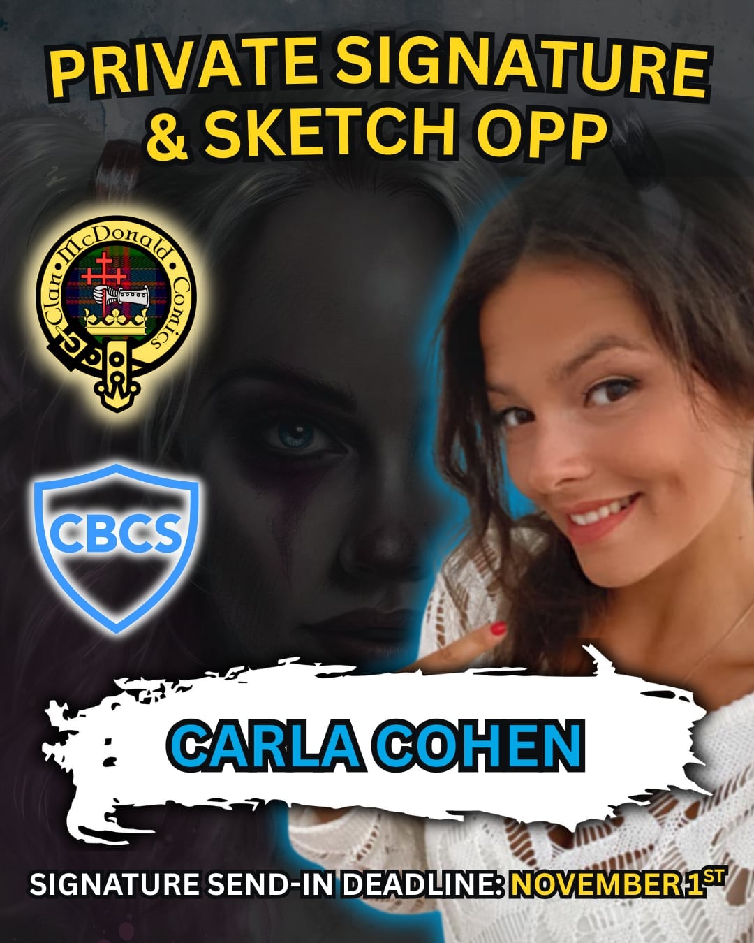 Signature Services - ITALY TRIO SIG / REMARQUE / SKETCH OPP