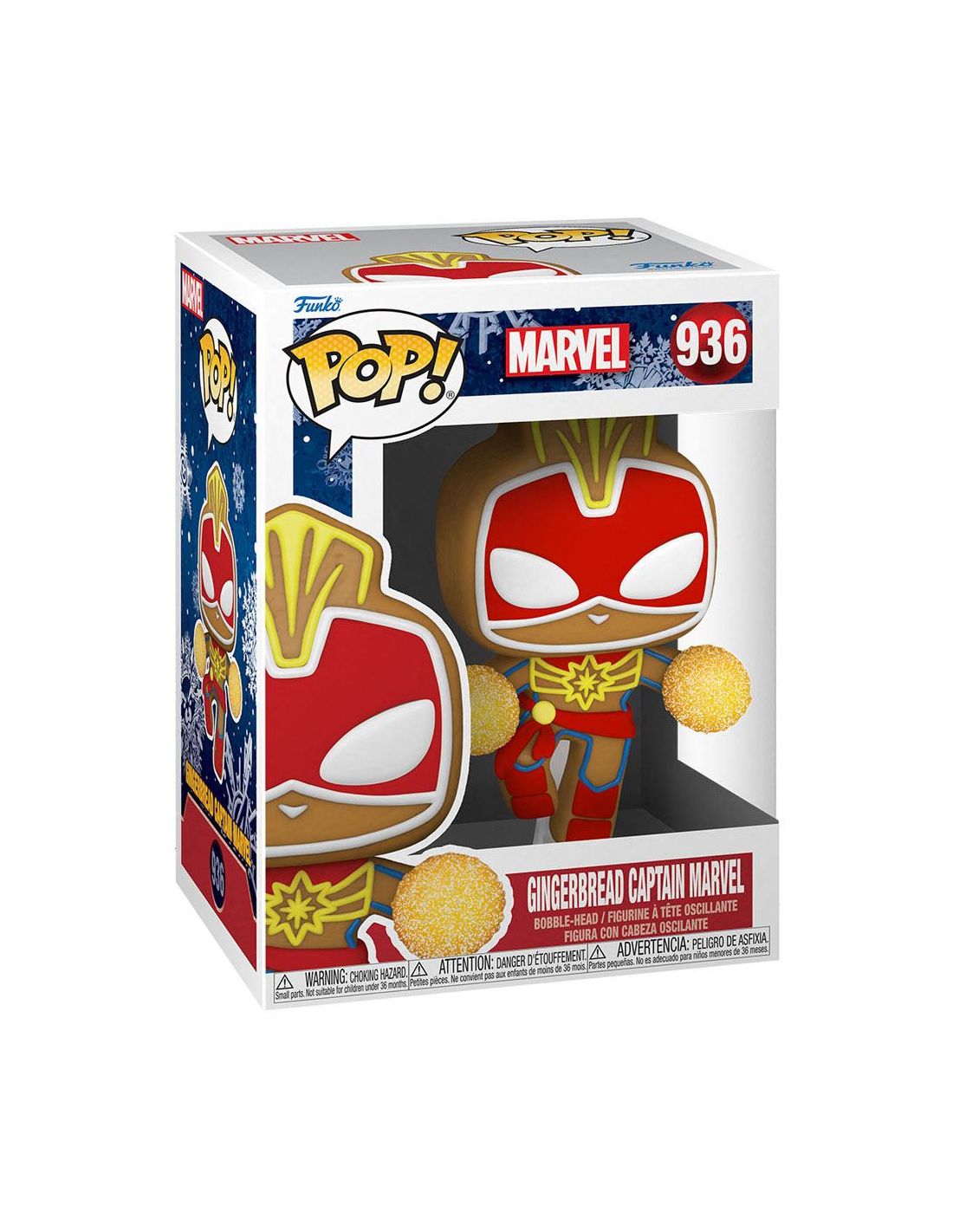 Gingerbread Captain Marvel 936