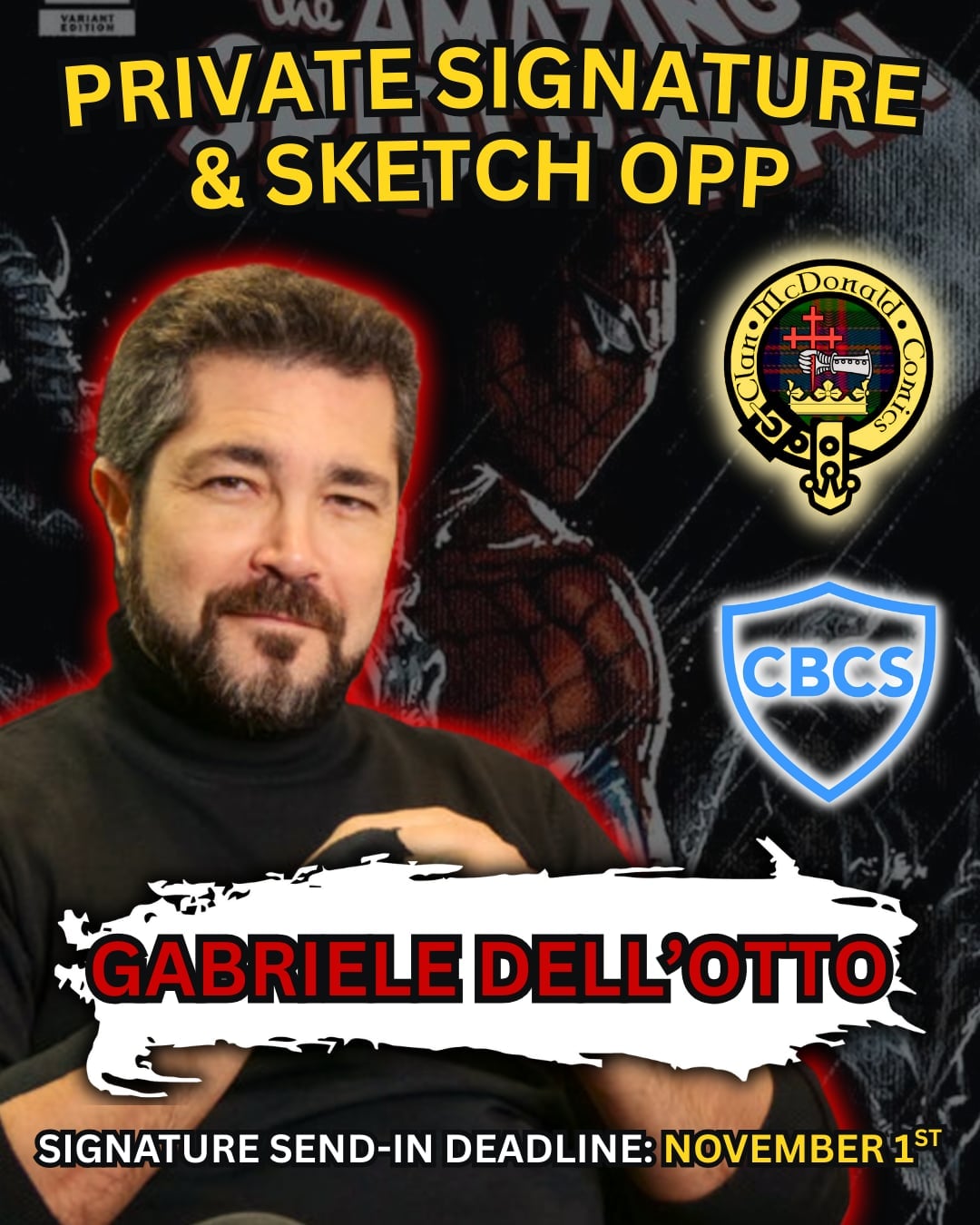 Signature Services - ITALY TRIO SIG / REMARQUE / SKETCH OPP