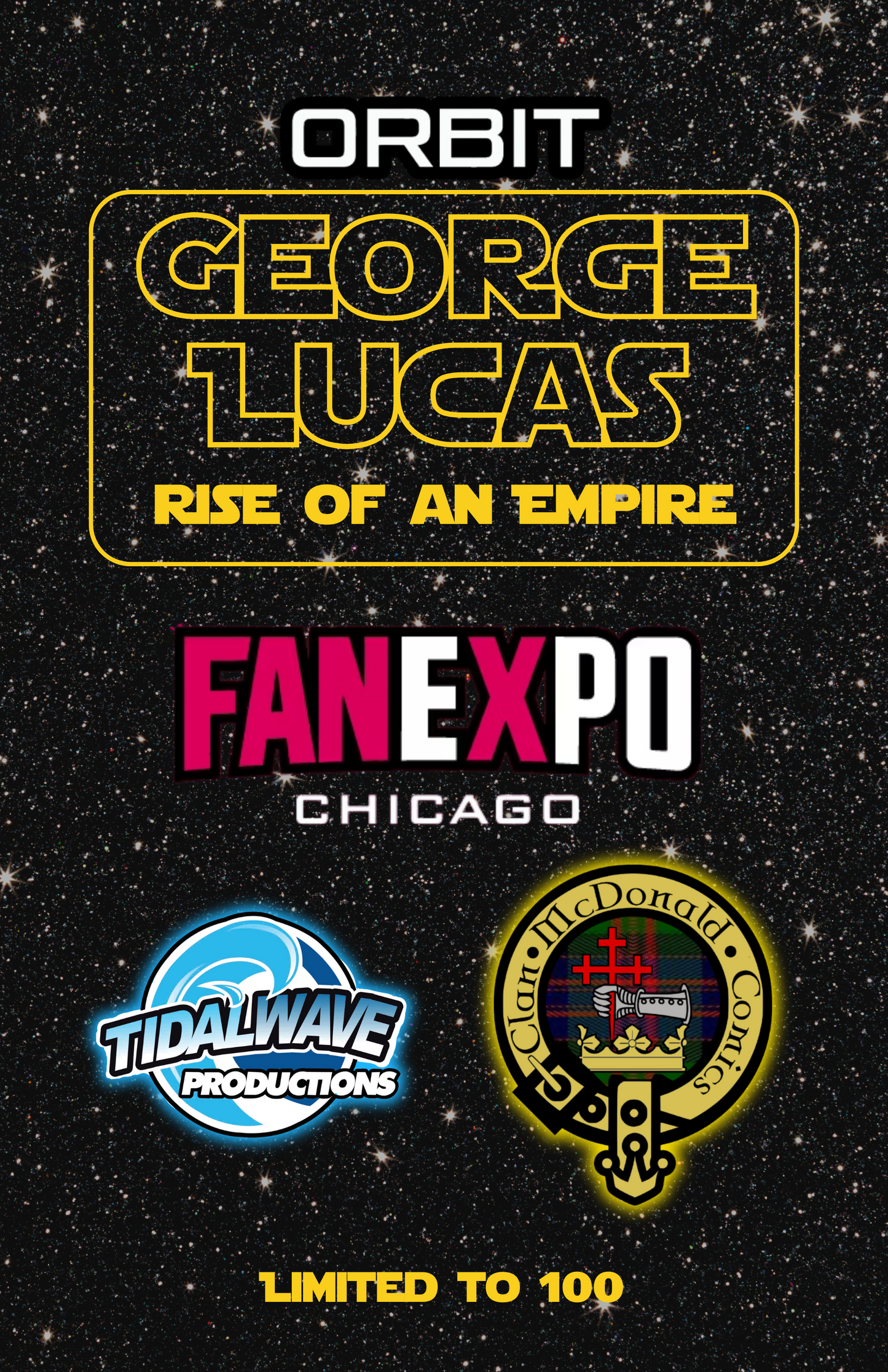 ORBIT: GEORGE LUCAS RISE OF AN EMPIRE 'THE HIGH GROUND' PREMIUM CARDSTOCK EDITION CHICAGO FANEXPO EXCLUSIVE