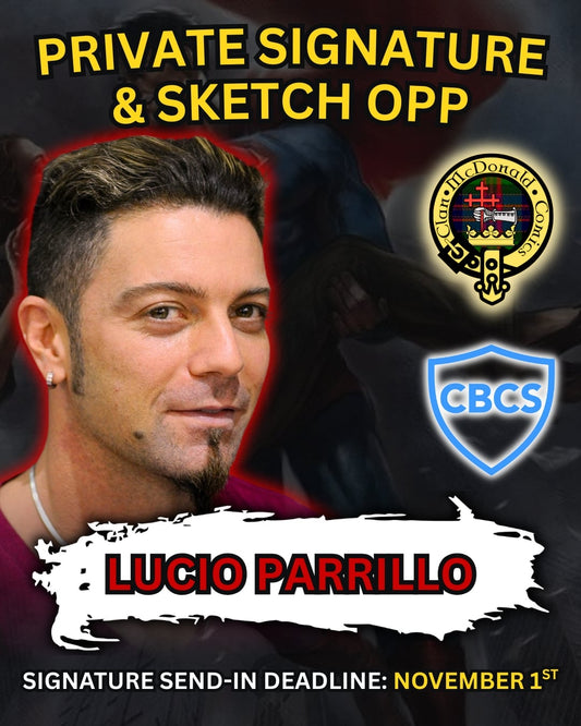 Signature Services - ITALY TRIO SIG / REMARQUE / SKETCH OPP