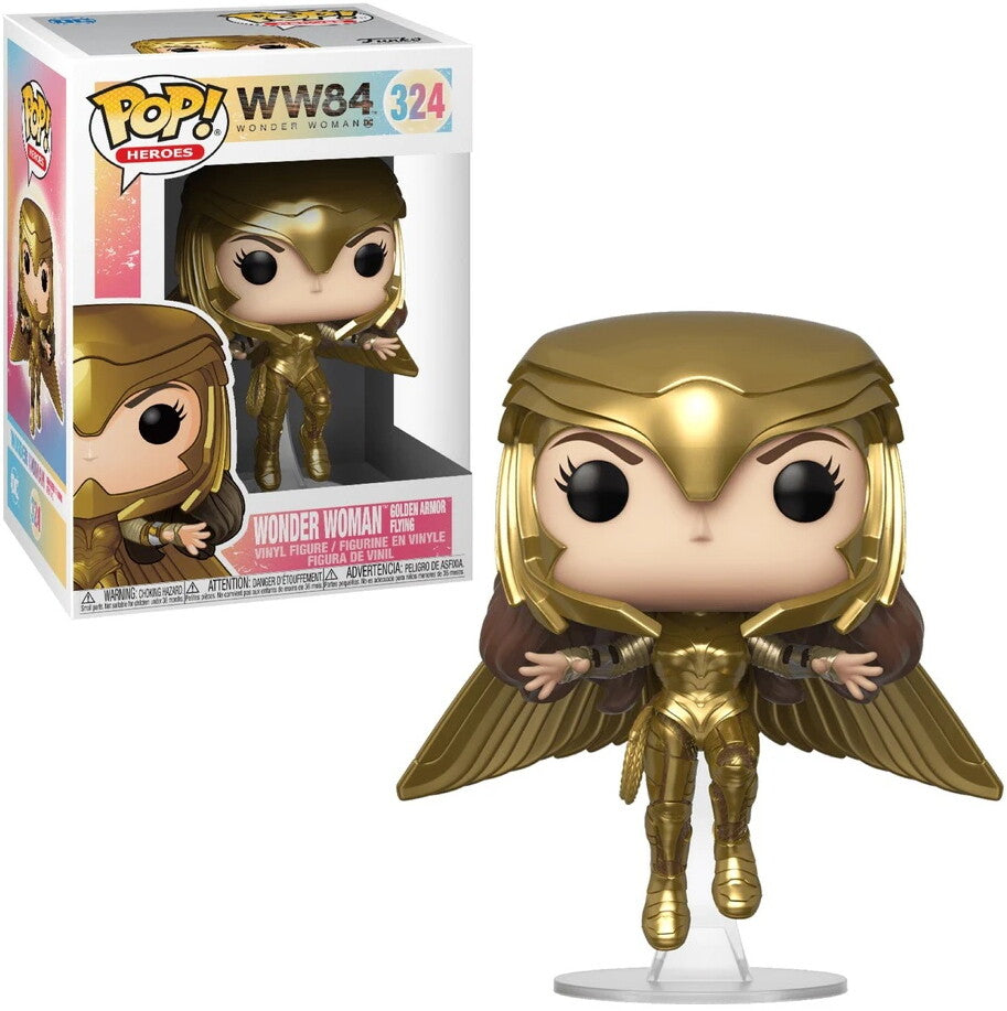 Wonder Woman 324 (Golden Armor Flying)