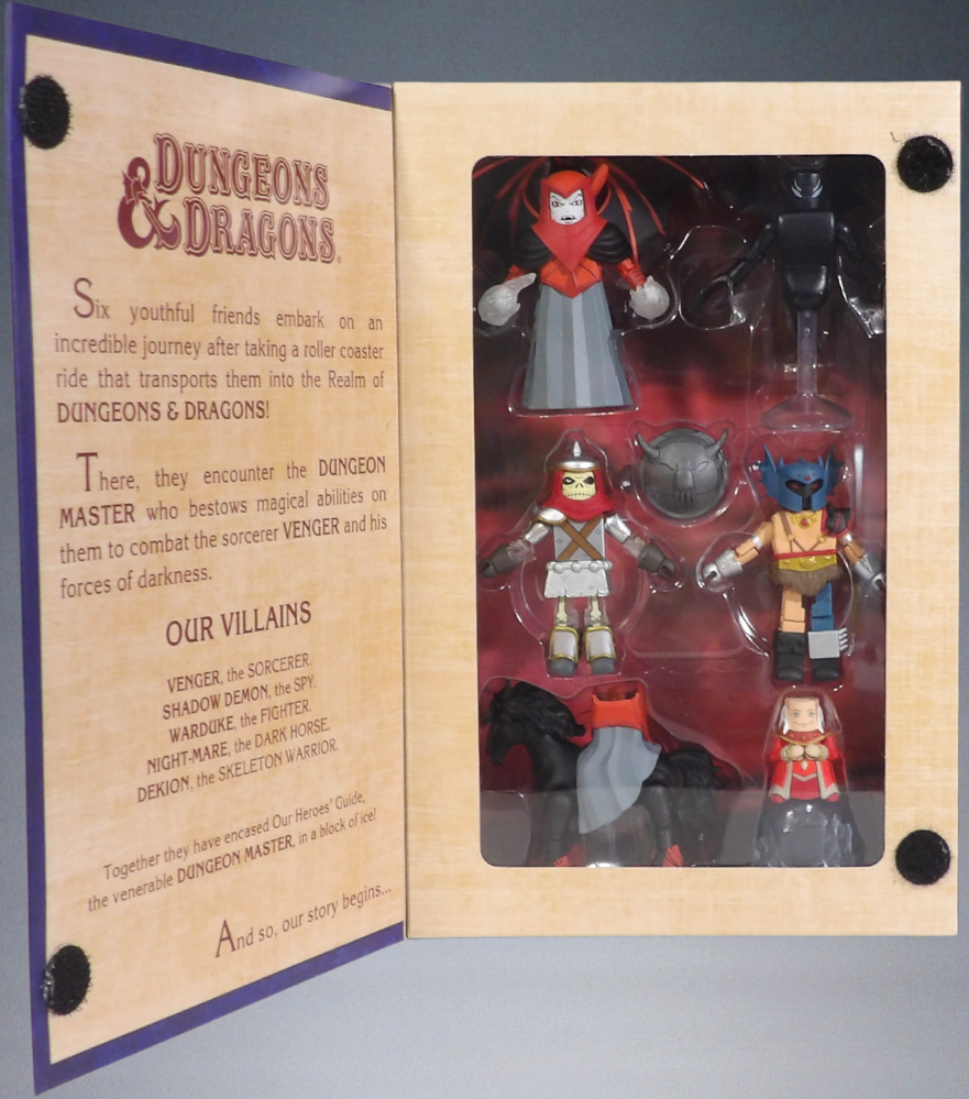 DUNGEONS & DRAGONS VILLAINS MINIMATES BOX SET