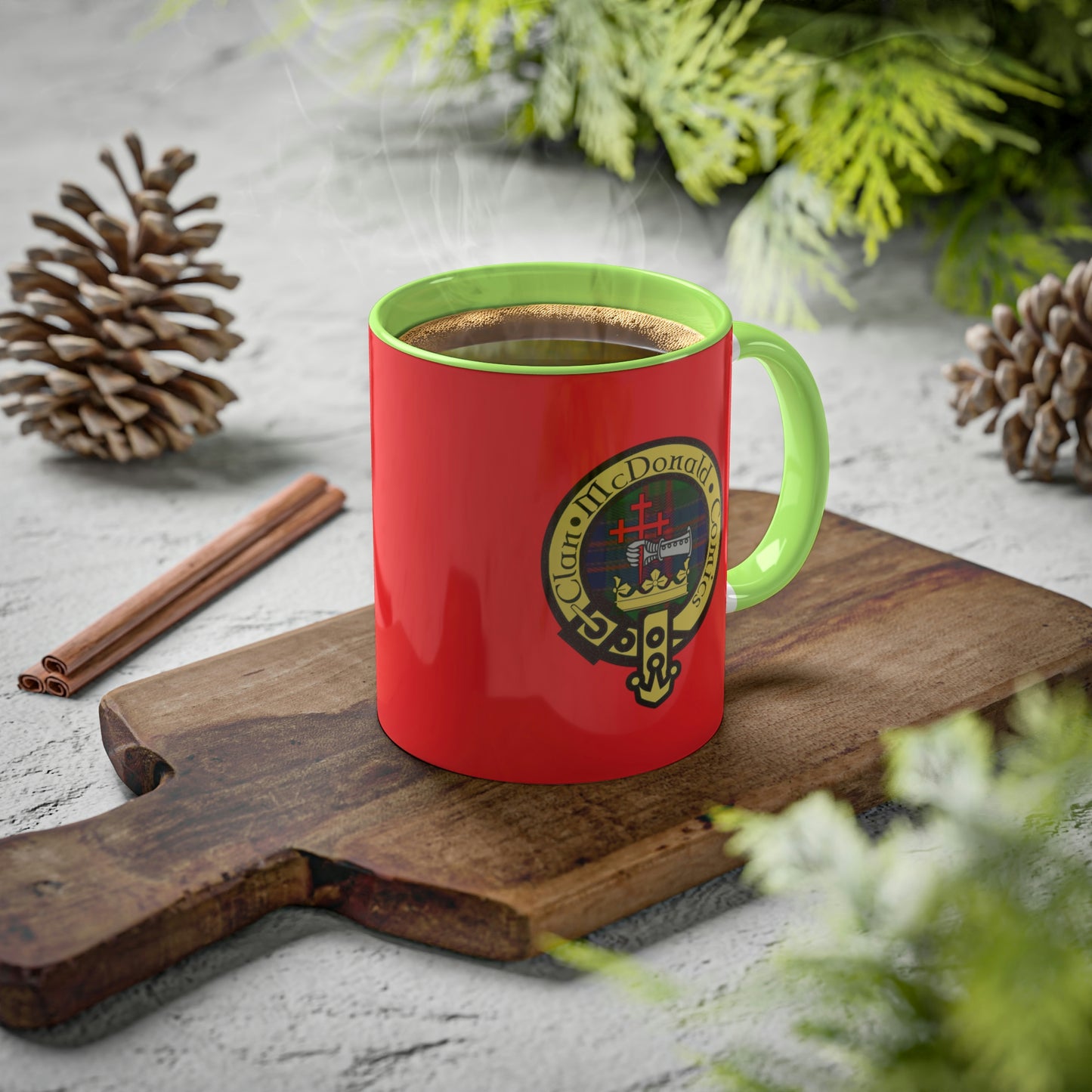 Clan McDonald Comics Coffee Mug - Red