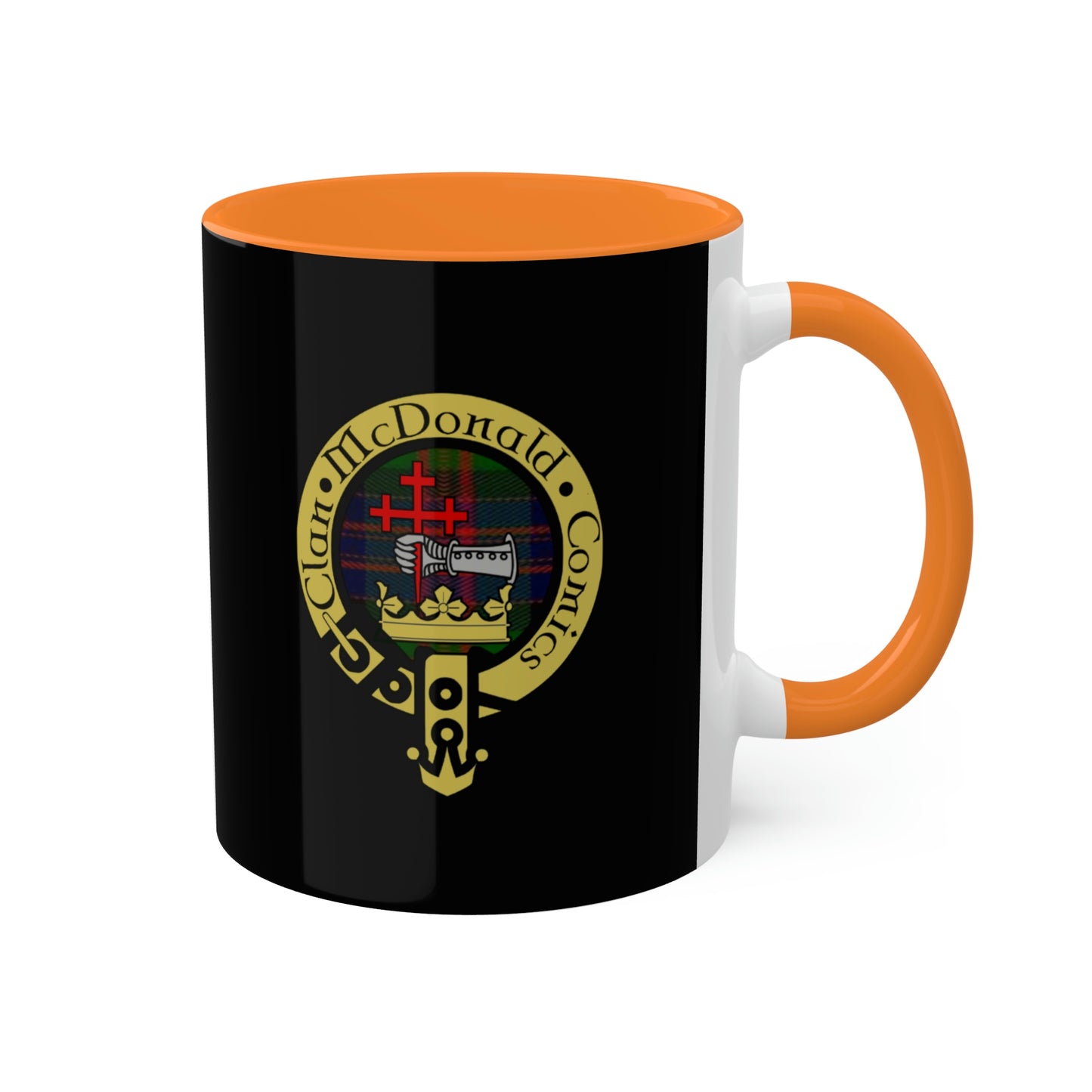 Clan McDonald Comics Coffee Mug - Black