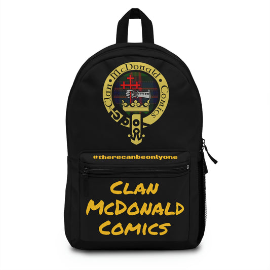 Clan McDonald Comics Backpack - Black