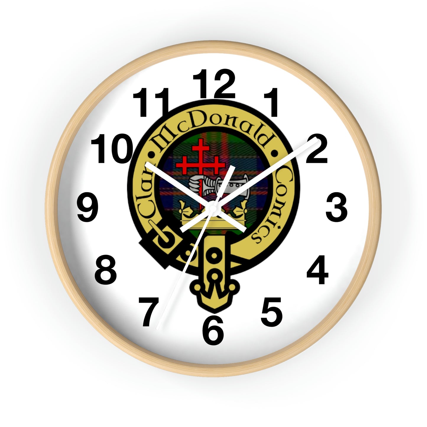 Clan McDonald Comics Wall Clock - 10inch