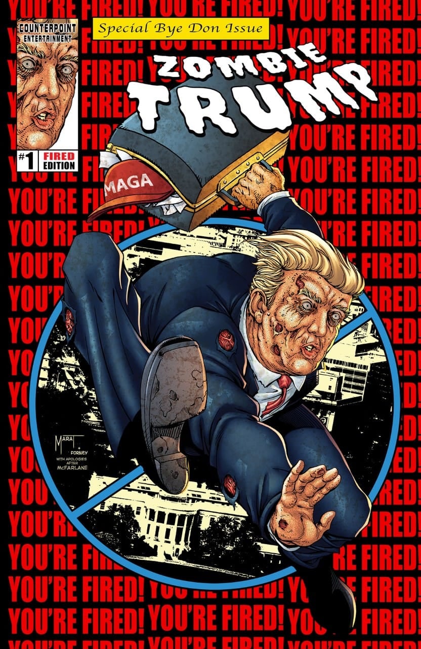 ZOMBIE TRUMP "BYE DON" EDITION