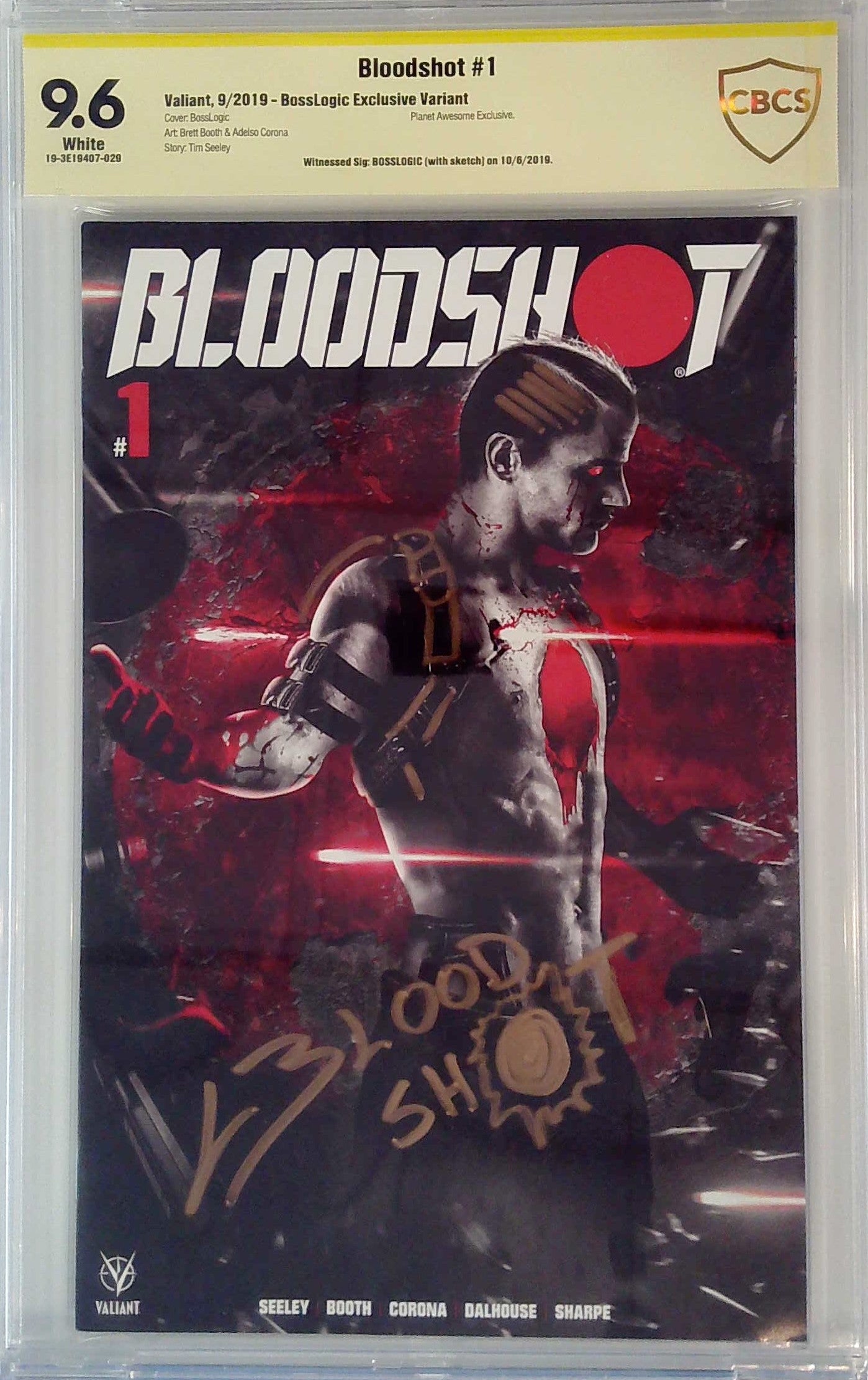 Bloodshot #1 9.6 CBCS Yellow Label