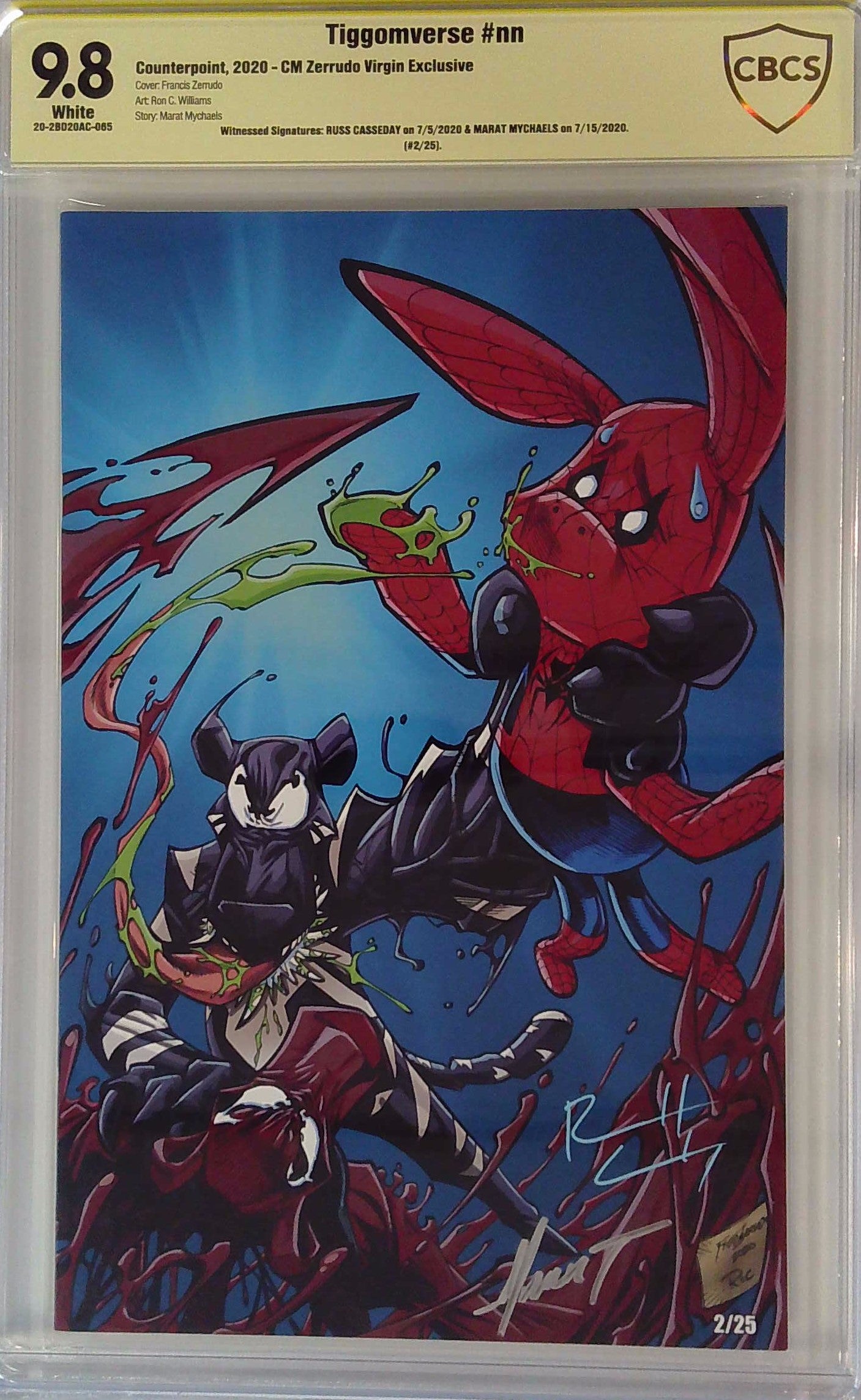 Tiggomverse Clan McDonald Zerrudo Virgin Exclusive #nn 9.8 CBCS Yellow Label