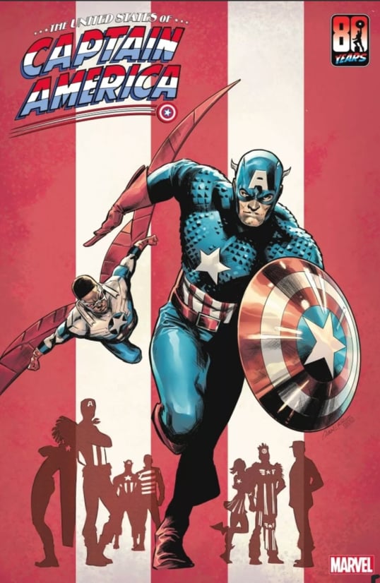 UNITED STATES OF CAPTAIN AMERICA #1 - 1:50 CARNERO INCENTIVE VARIANT