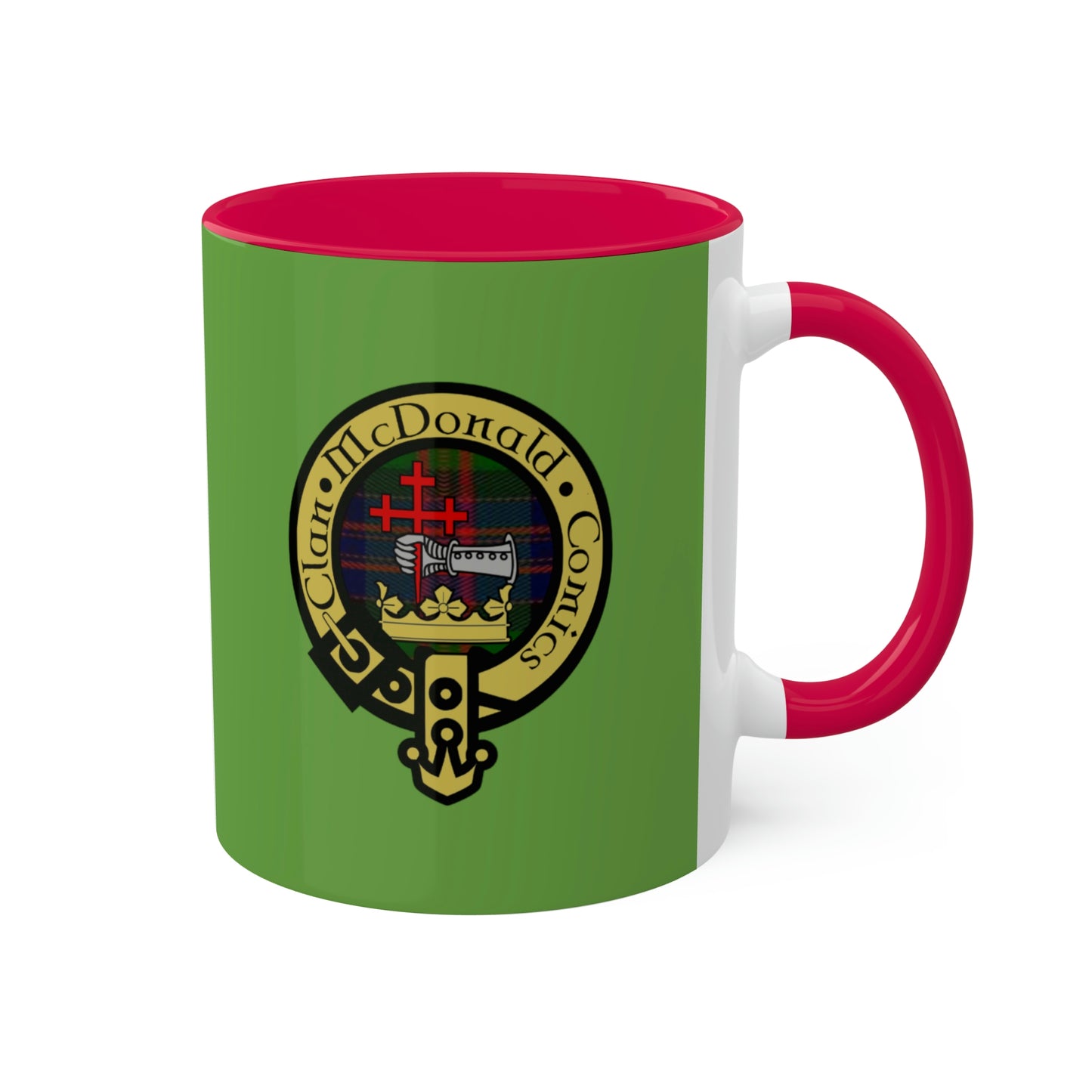 Clan McDonald Comics Coffee Mug - Green