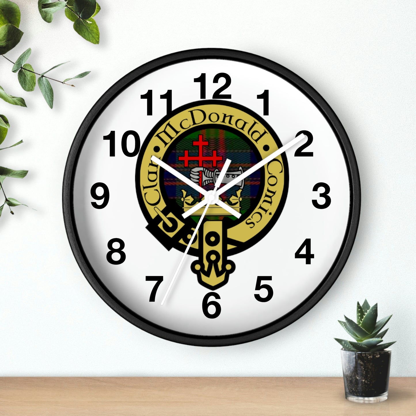 Clan McDonald Comics Wall Clock - 10inch