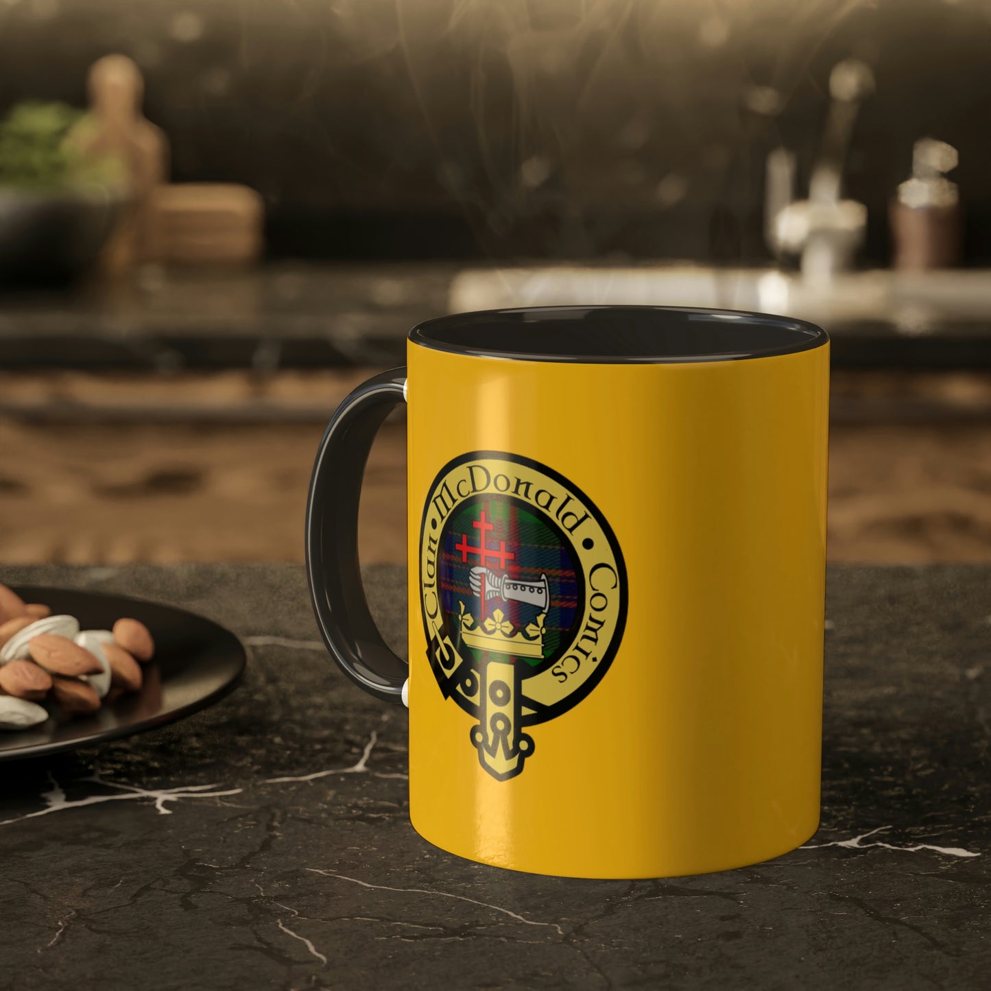 Clan McDonald Comics Coffee Mug - Yellow