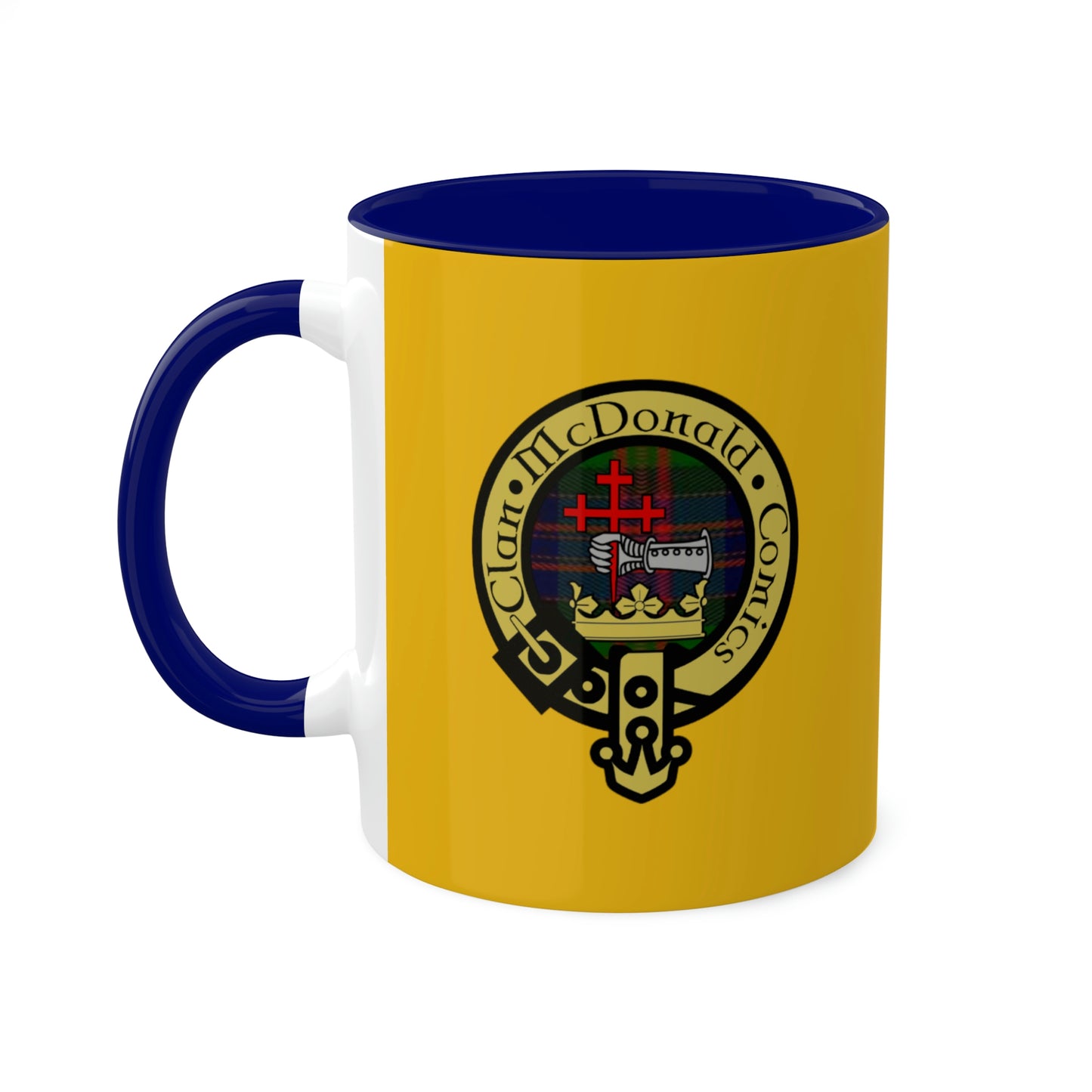 Clan McDonald Comics Coffee Mug - Yellow
